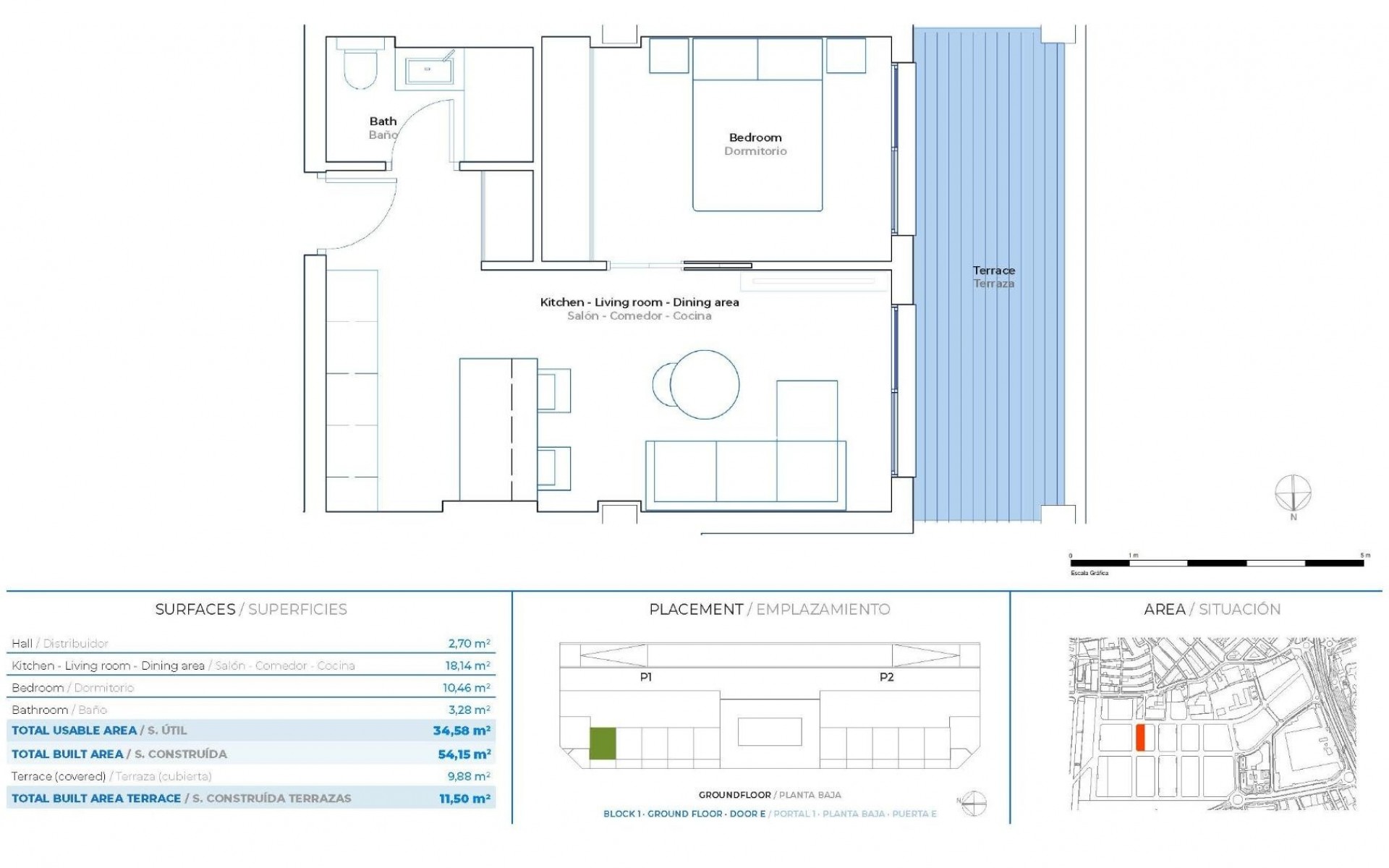 Nouvelle construction - Ground floor apartment - Mijas