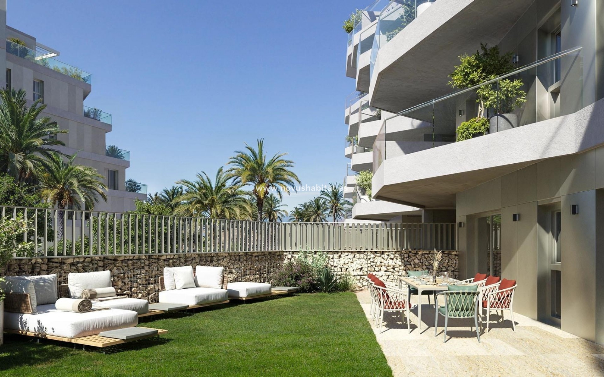 Nouvelle construction - Ground floor apartment - Mijas