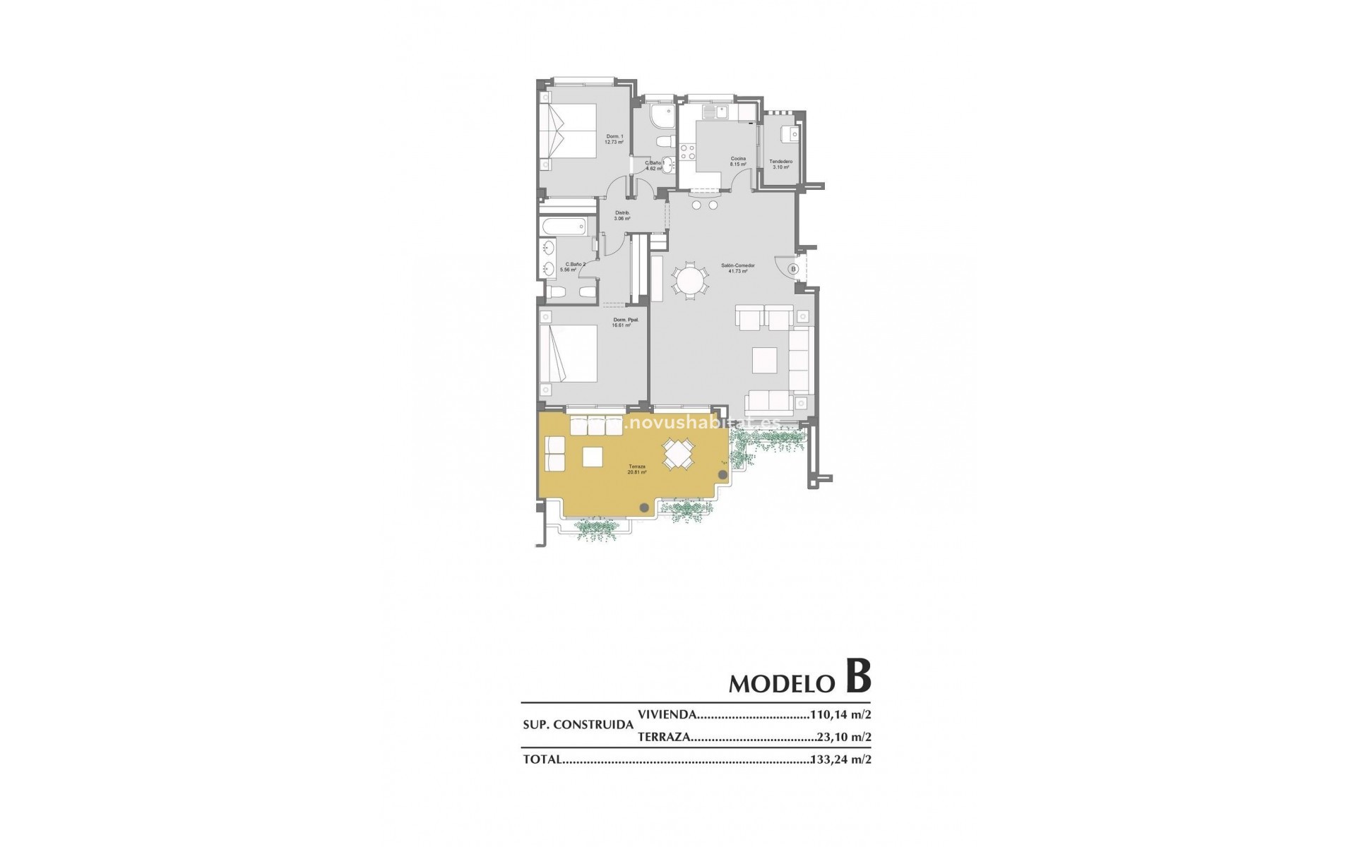 Nouvelle construction - Ground floor apartment - Orihuela Costa