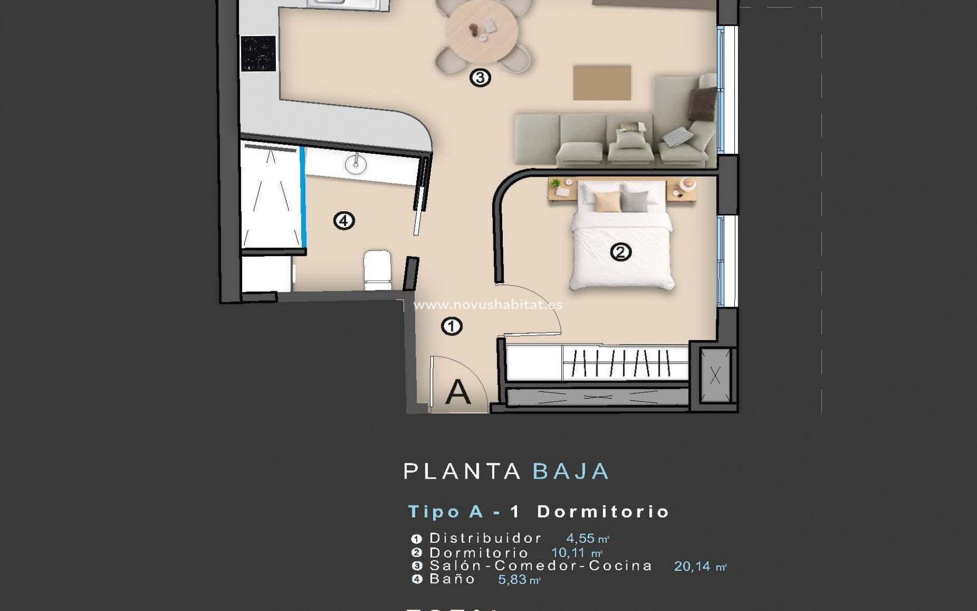 Nouvelle construction - Ground floor apartment - Torrevieja