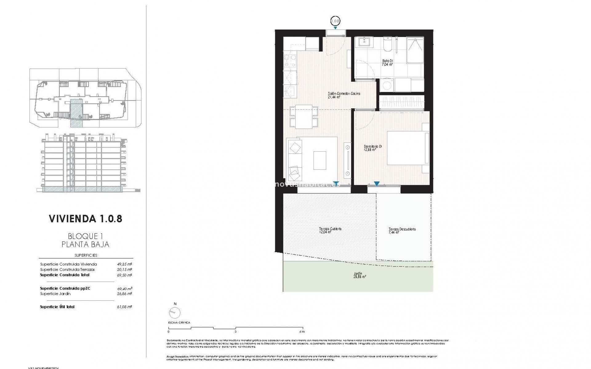 Nouvelle construction - Ground floor apartment - Villajoyosa