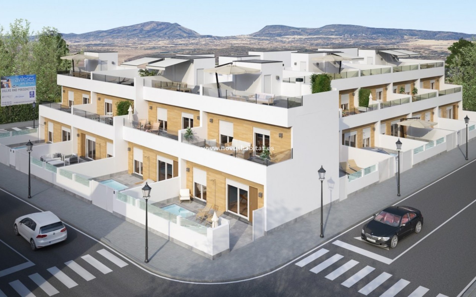 Nouvelle construction - Maison de ville - Avileses