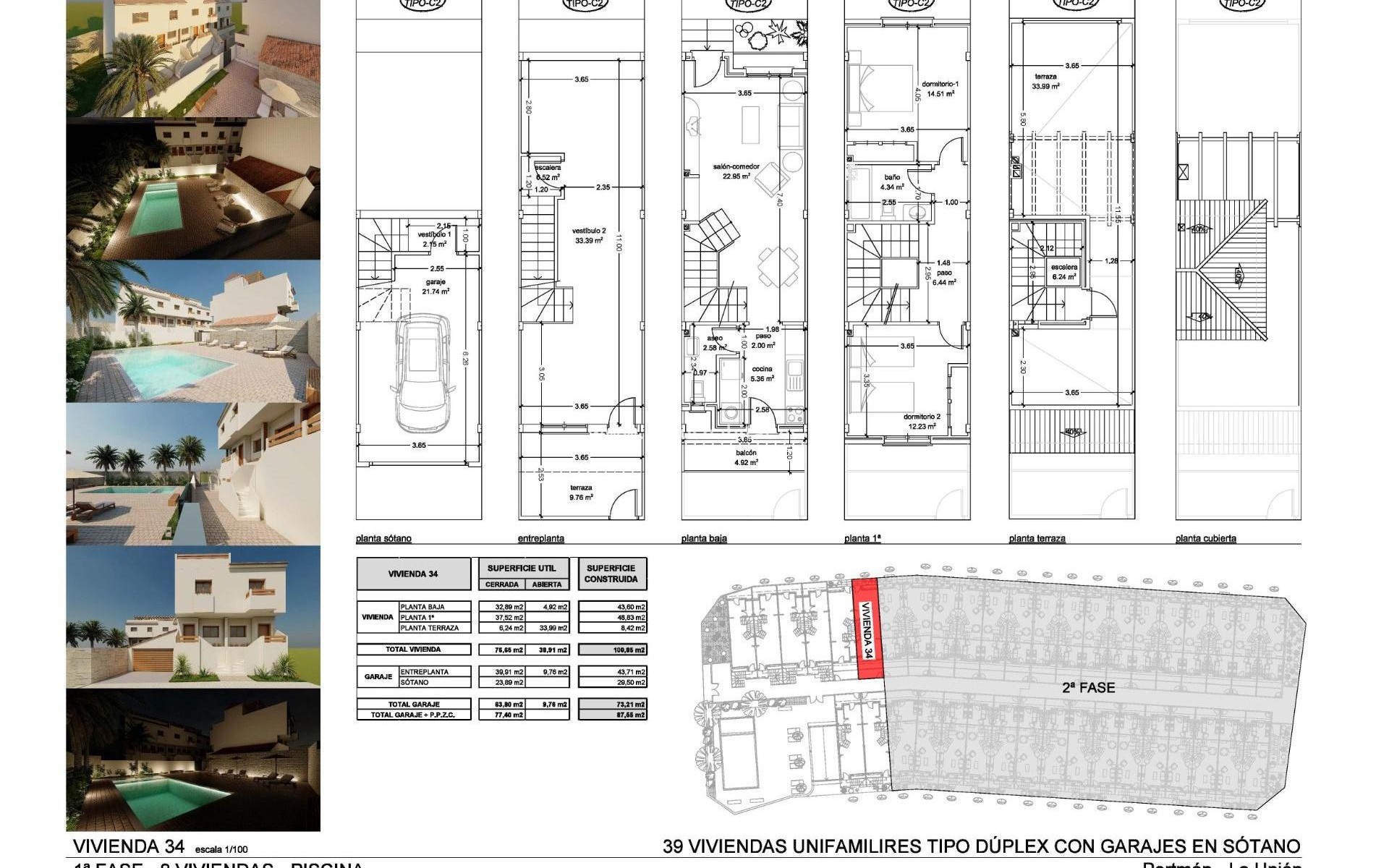 Nouvelle construction - Maison de ville - La Union