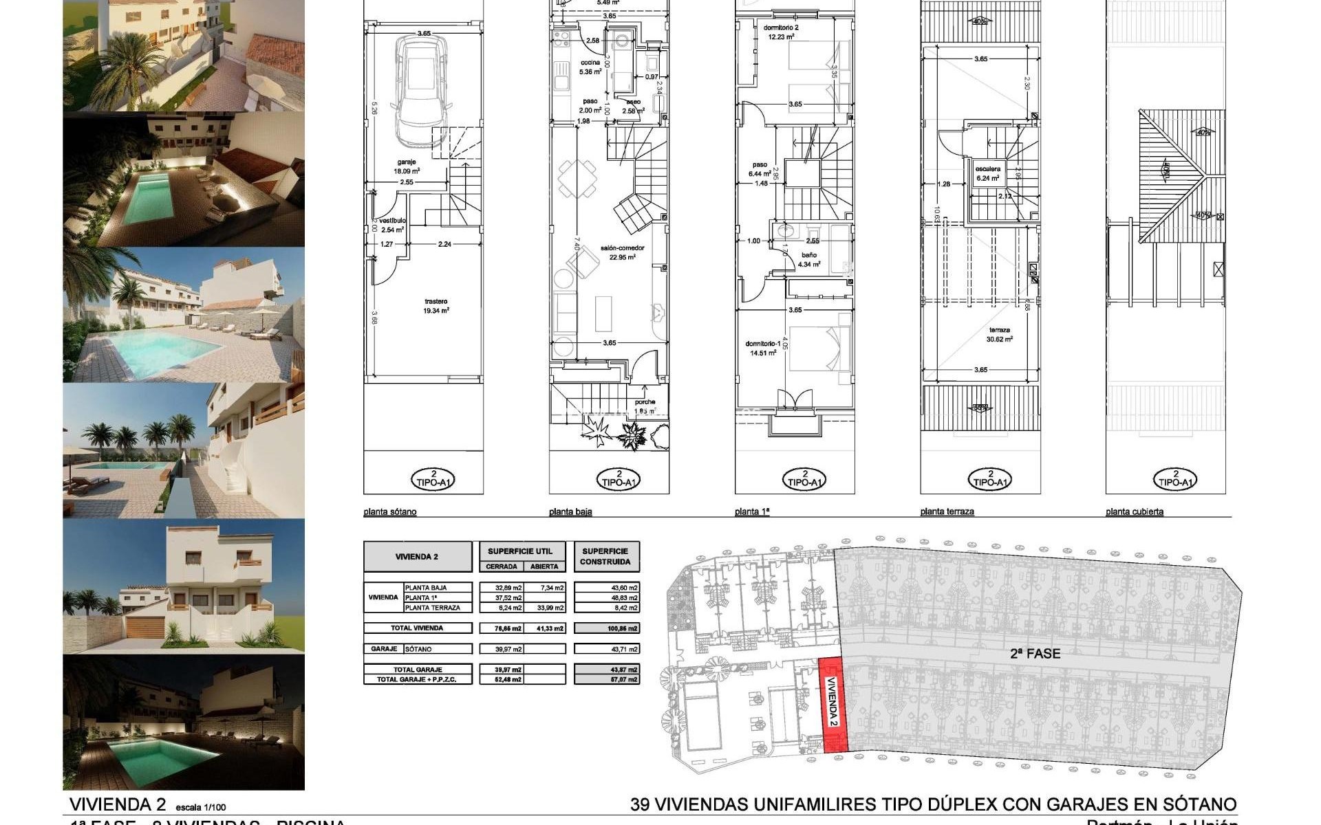Nouvelle construction - Maison de ville - La Union