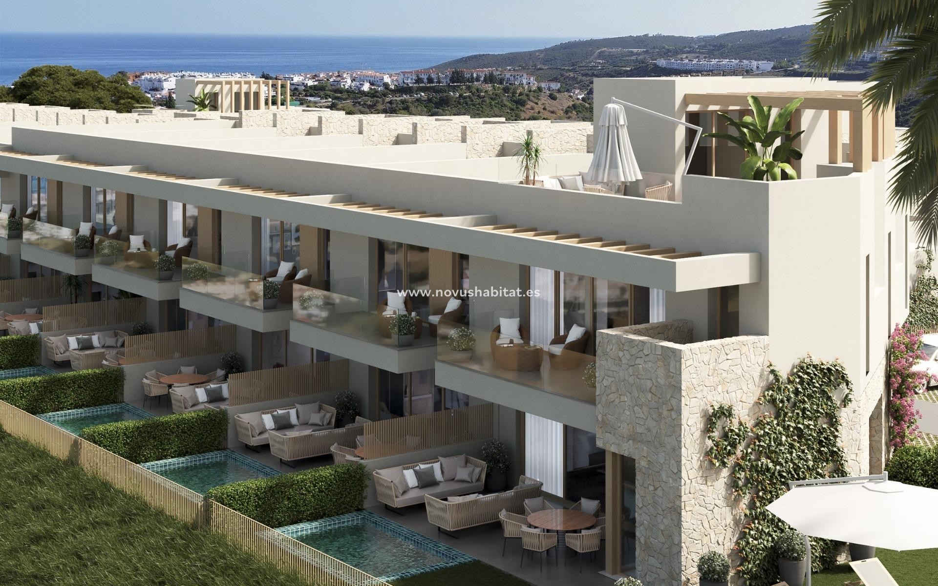 Nouvelle construction - Maison de ville - Manilva