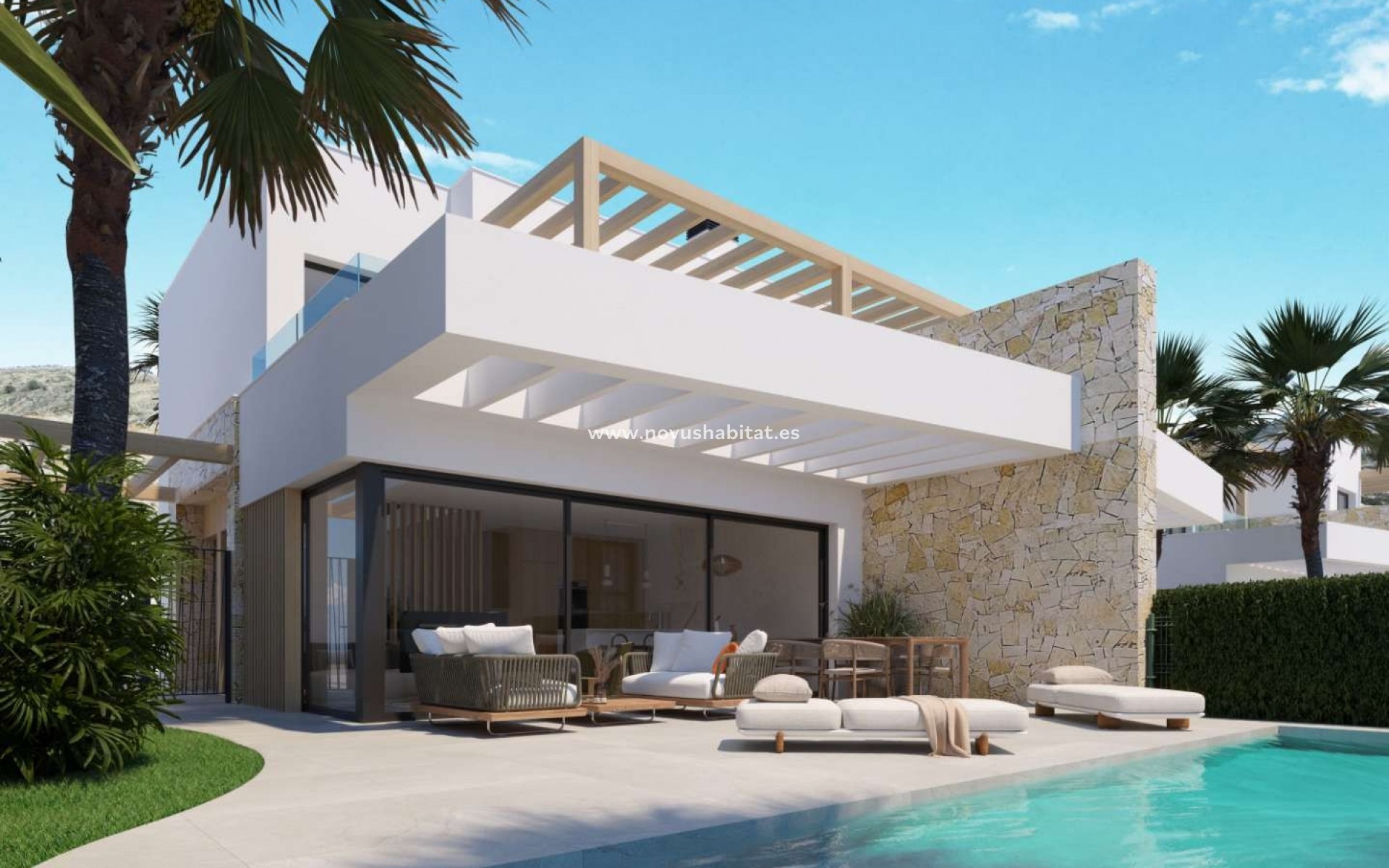 Nouvelle construction - Maison jumelée - Monforte del Cid - Font del Llop