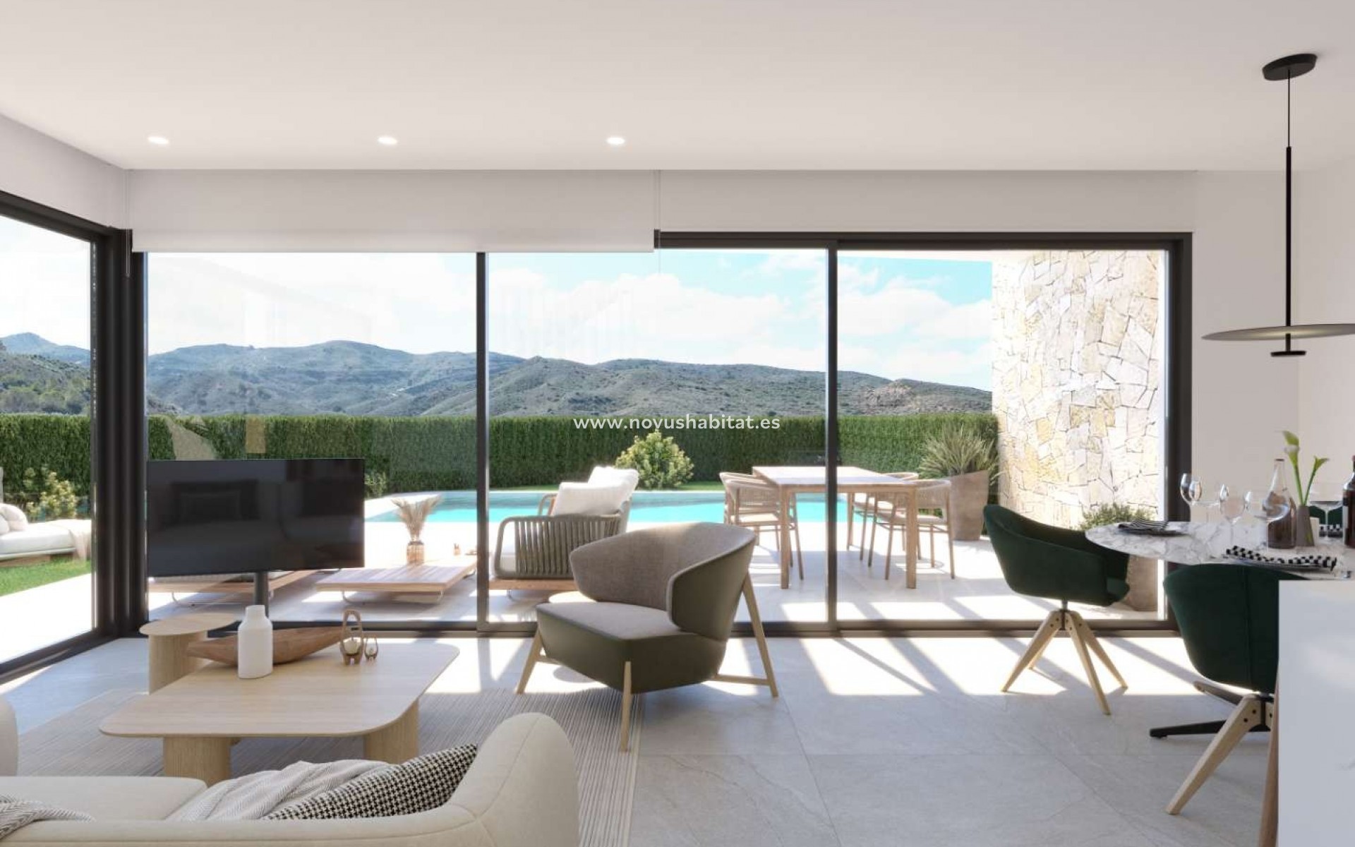 Nouvelle construction - Maison jumelée - Monforte del Cid - Font del Llop