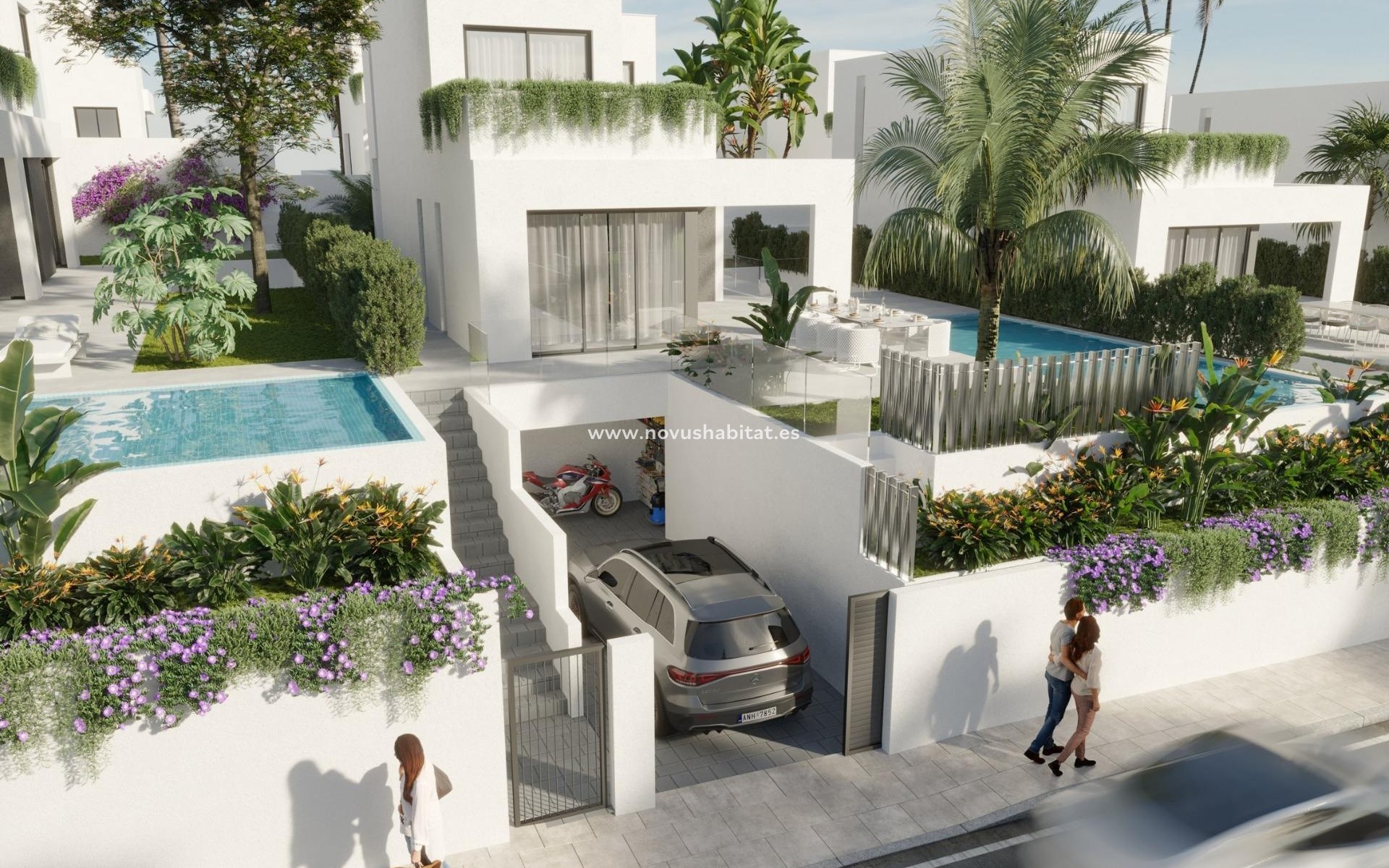 Nouvelle construction - Semidetached - Finestrat