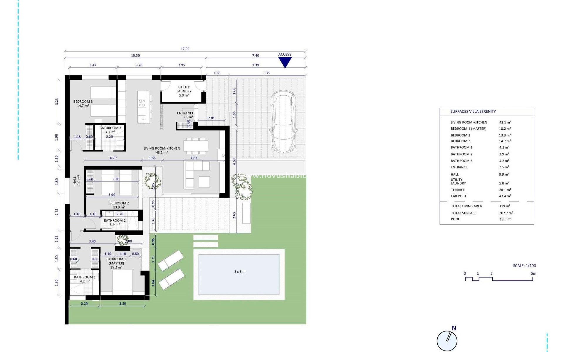 Nouvelle construction - Villa - Baños y Mendigo