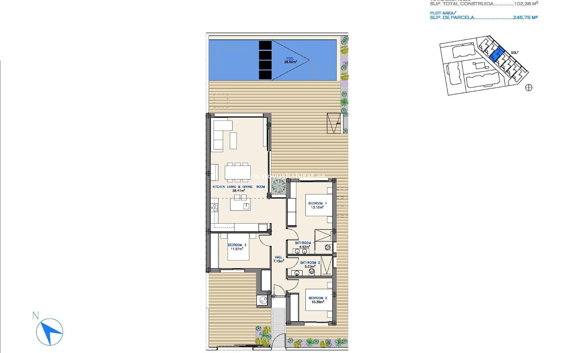 Nouvelle construction - Villa - Los Alcázares