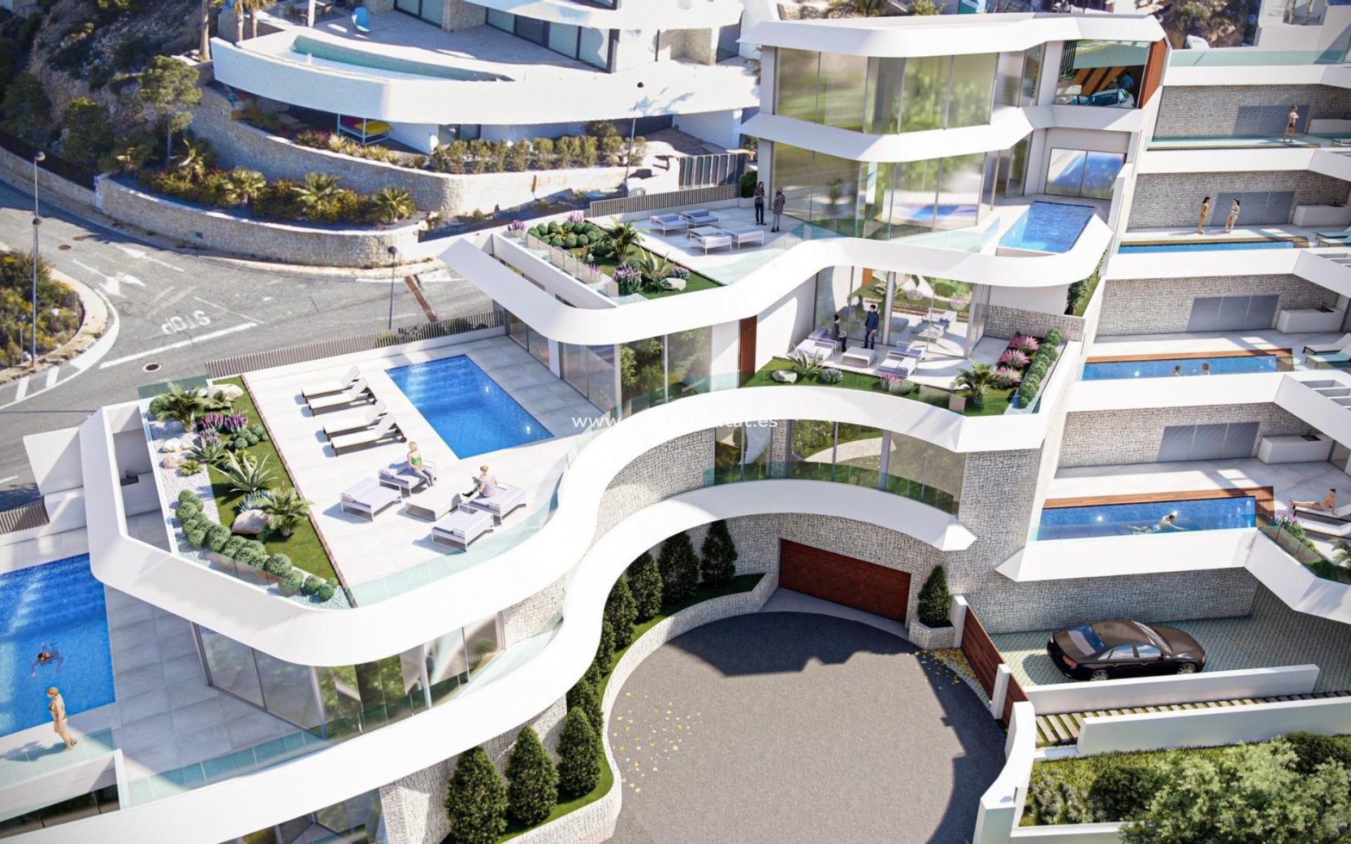 Nowa inwestycja - Apartament - Calpe