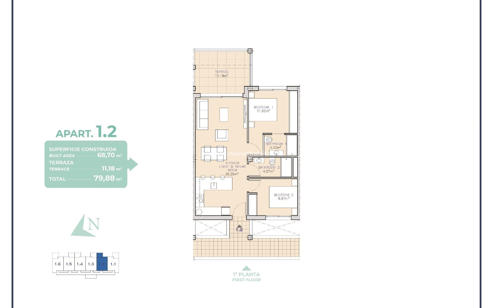 Nowa inwestycja - Apartament - Los Alcázares - Serena Golf