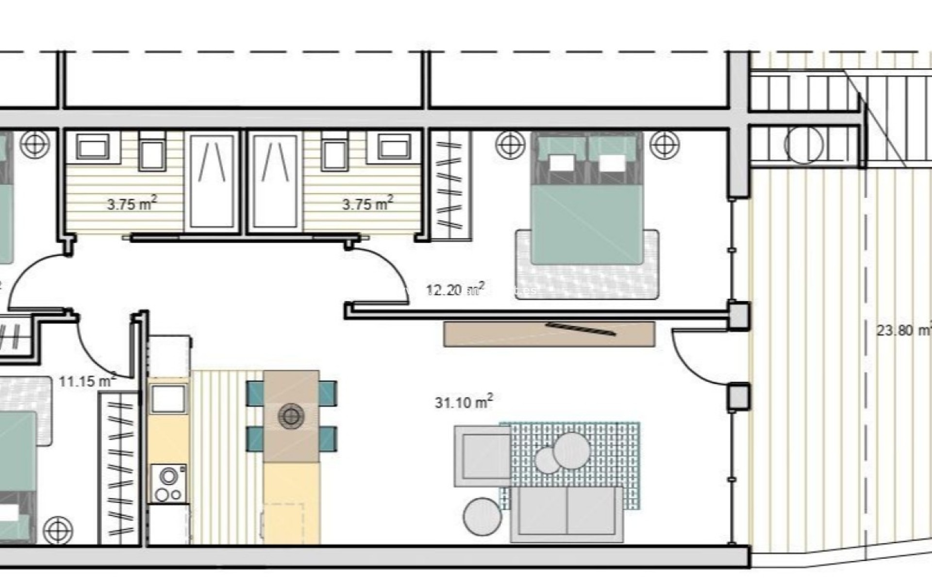 Nowa inwestycja - Apartament - Torre Pacheco - 30709