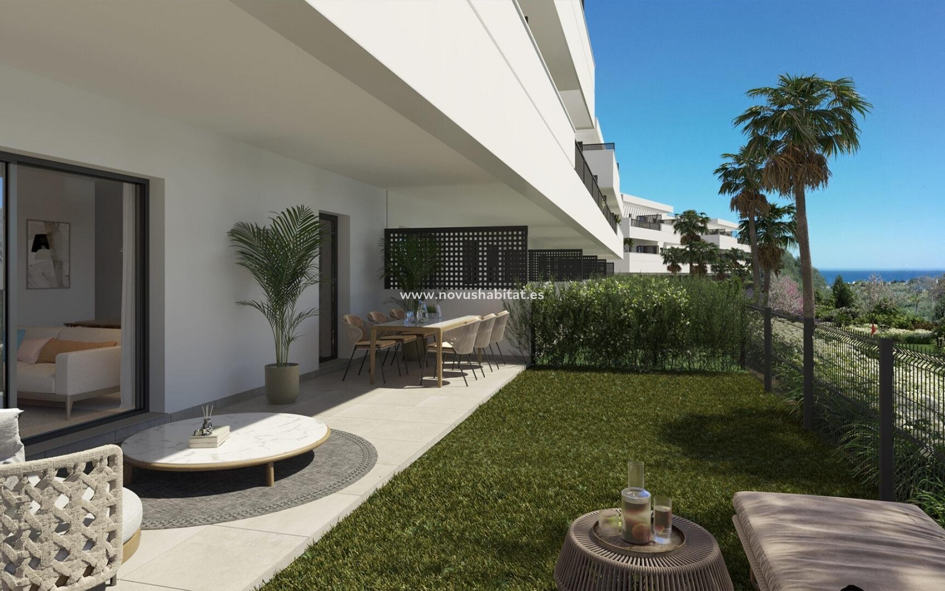 Nowa inwestycja - Ground floor apartment - Estepona