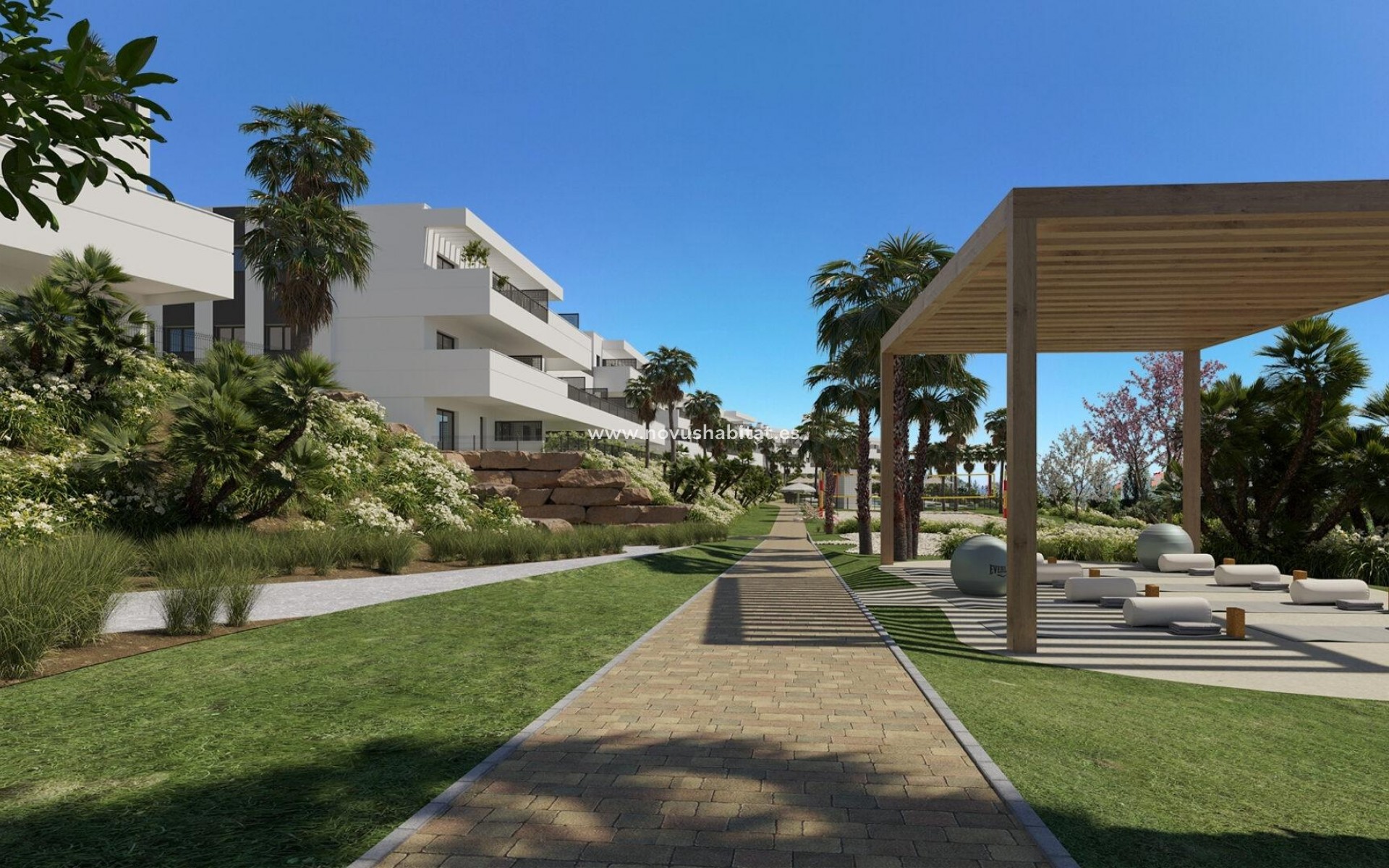 Nowa inwestycja - Ground floor apartment - Estepona