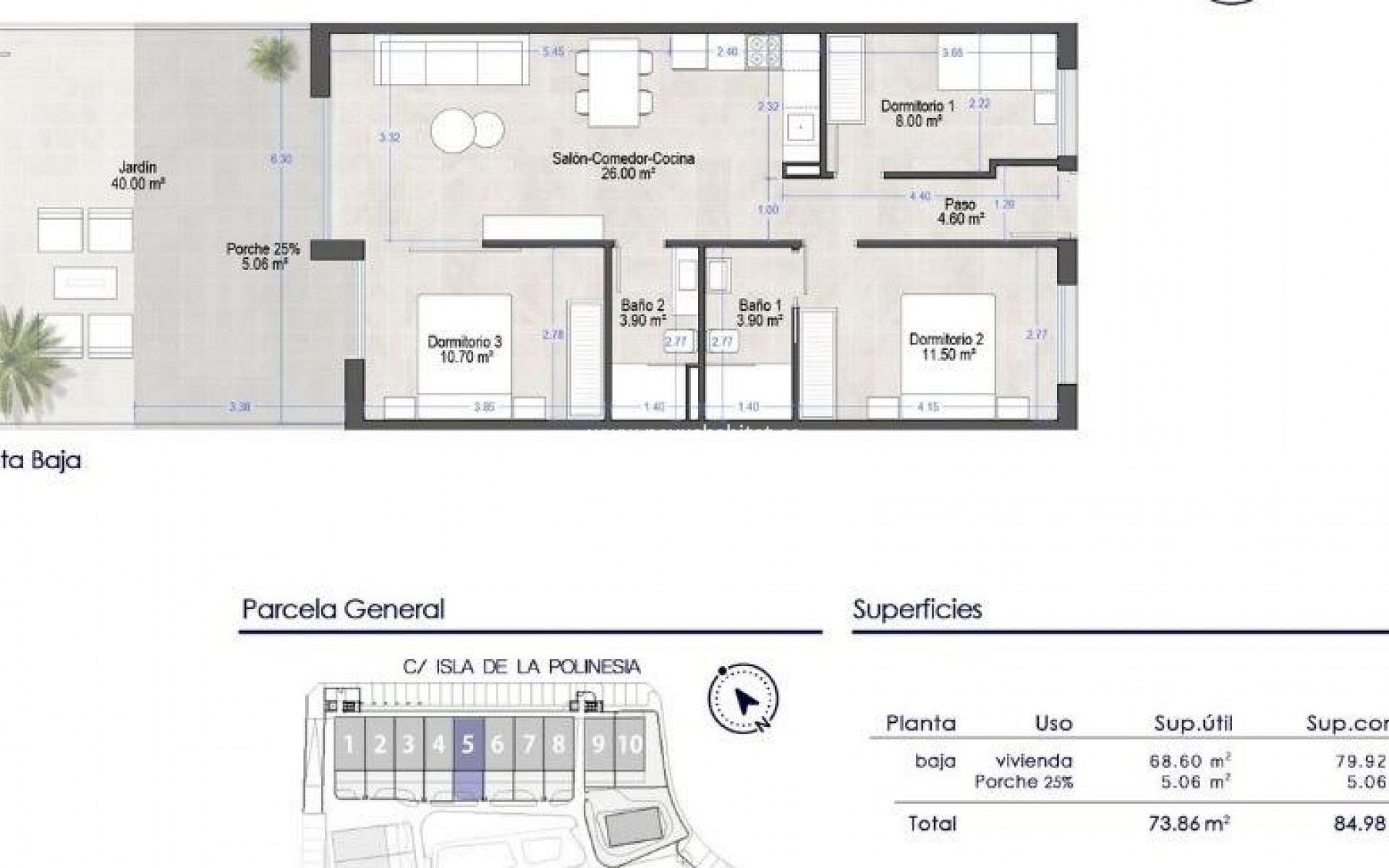Nowa inwestycja - Ground floor apartment - San Javier