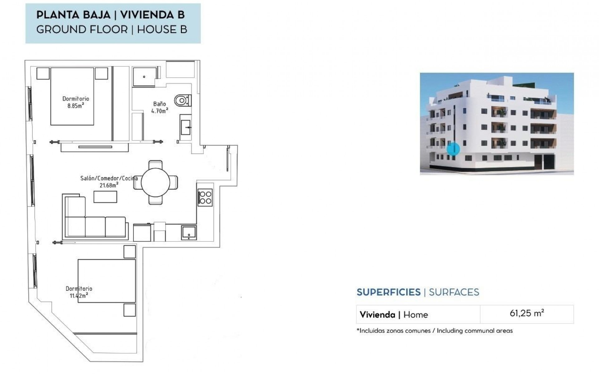 Nowa inwestycja - Ground floor apartment - Torrevieja