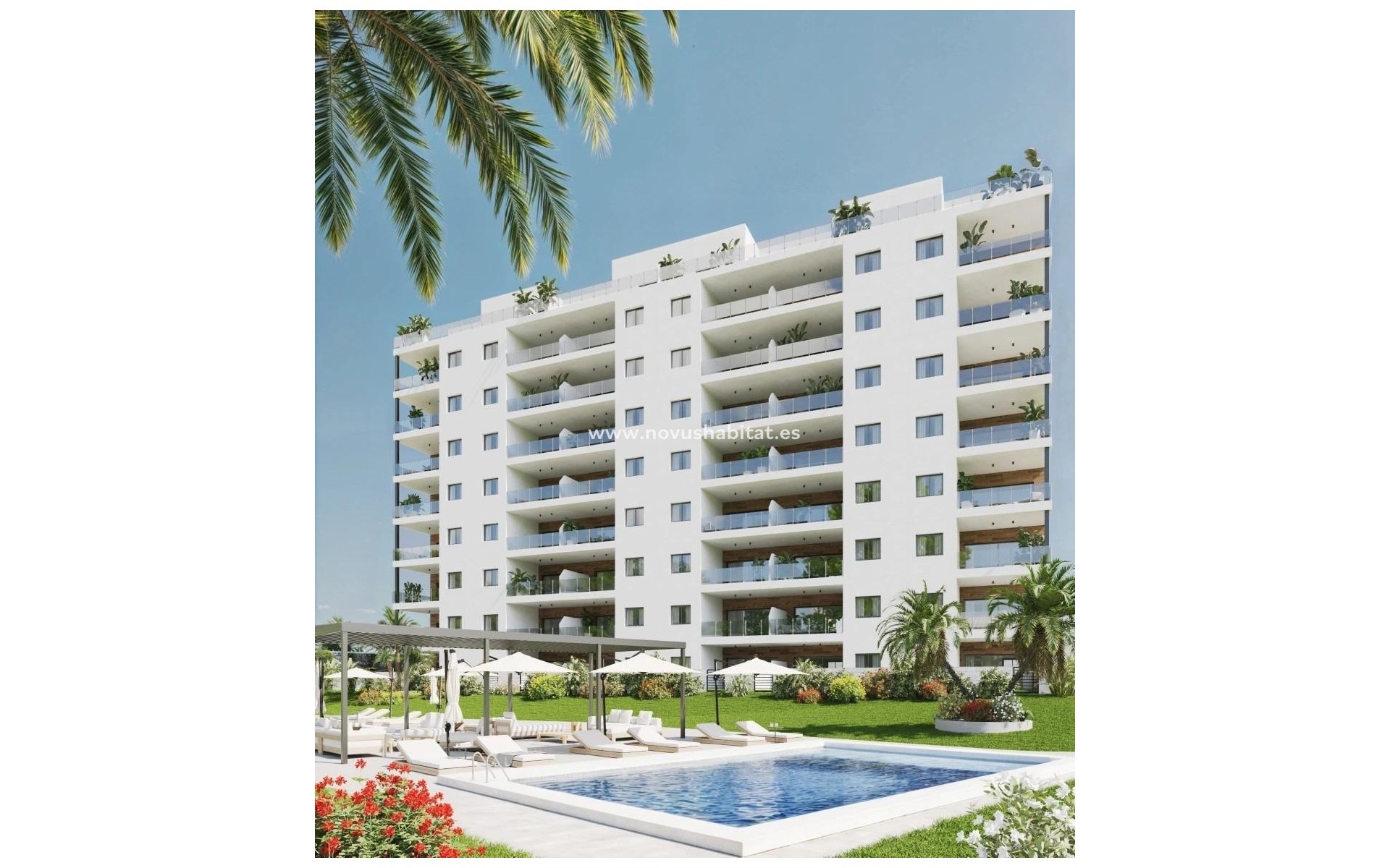 Nowa inwestycja - Ground floor apartment - Villajoyosa