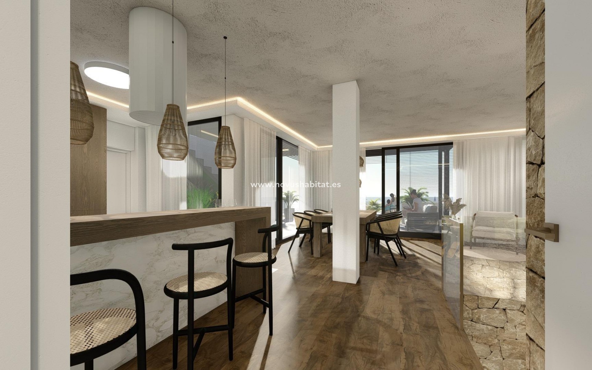 Nowa inwestycja - Semidetached - Altea