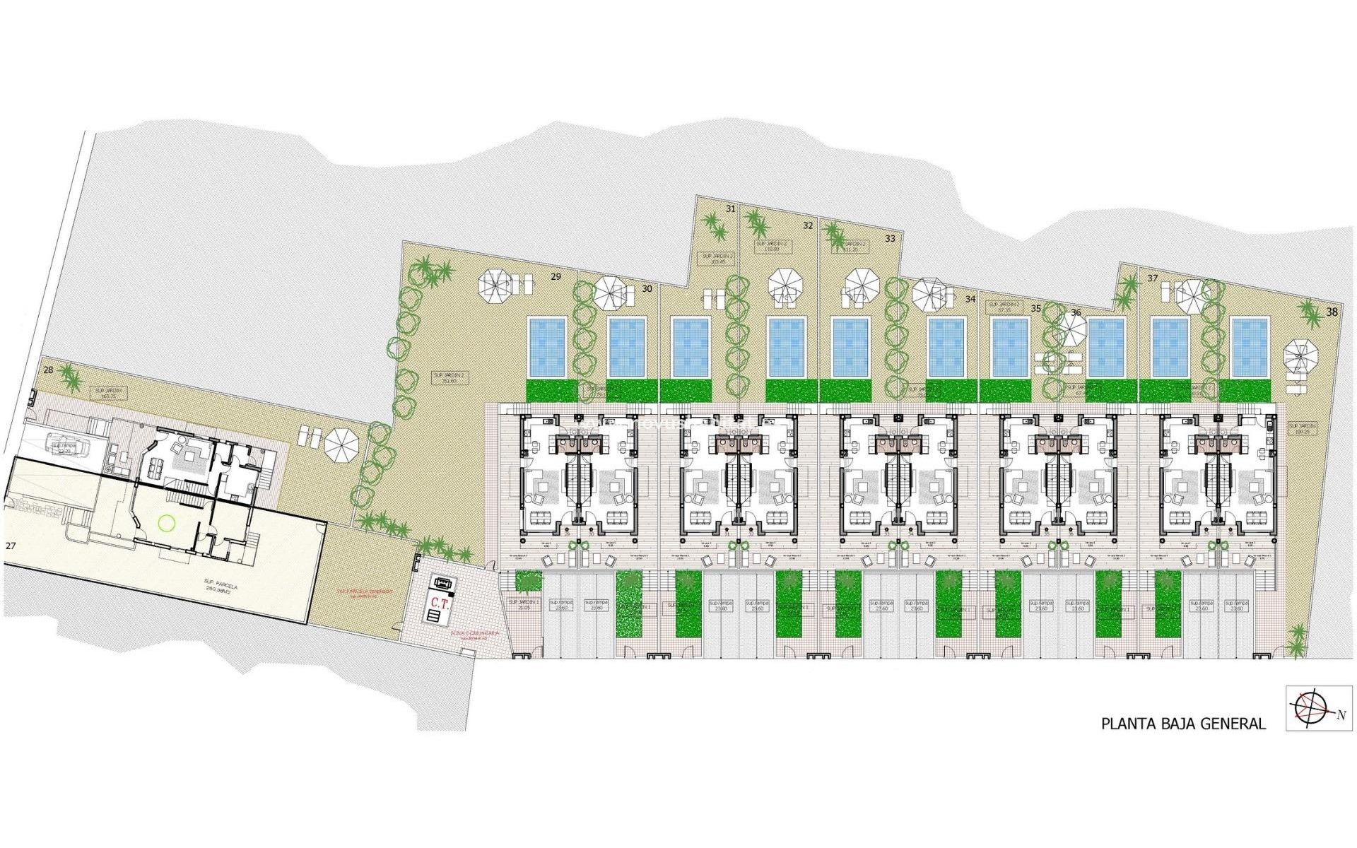 Nowa inwestycja - Semidetached - Benferri