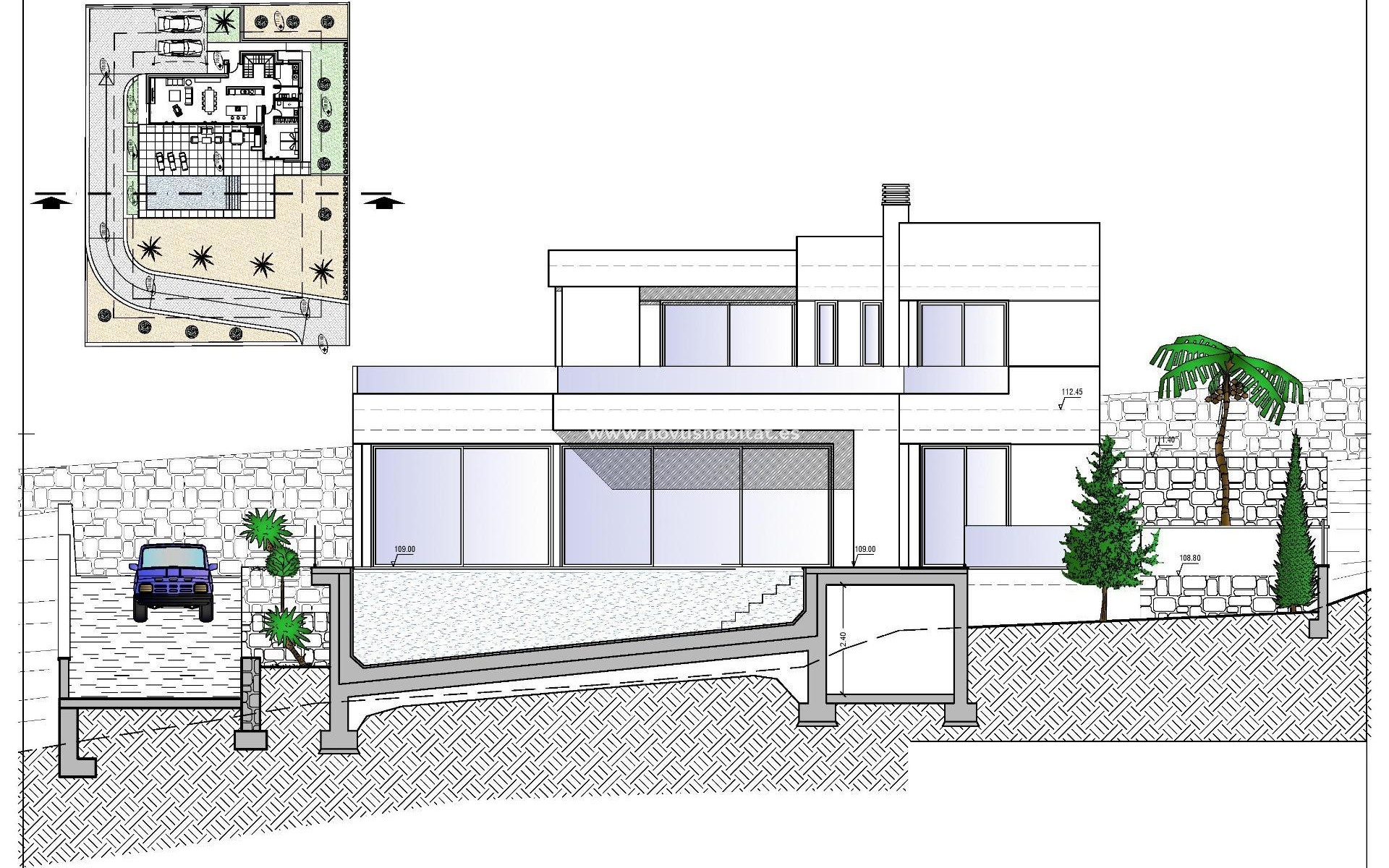 Nowa inwestycja -  Willa - Calpe