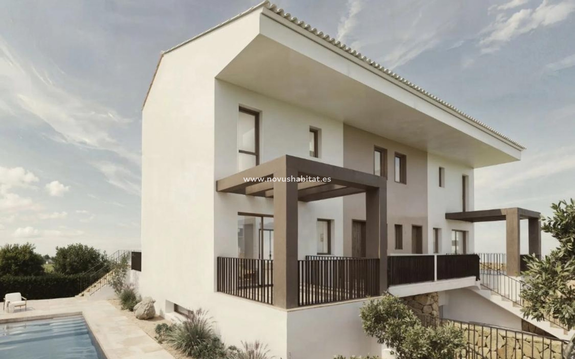 Nueva construcción  - Adosado - La Nucía - Urbanización Don Mar, 4