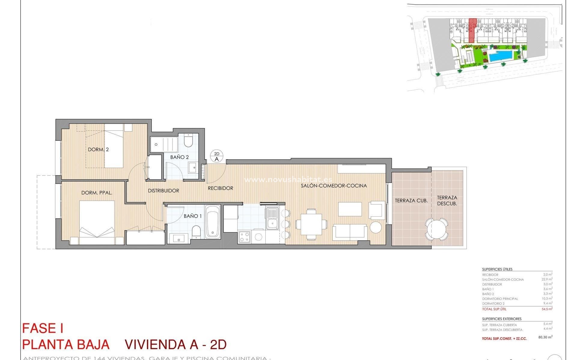 Nueva construcción  - Apartamento - Águilas - Isla Del Fraile