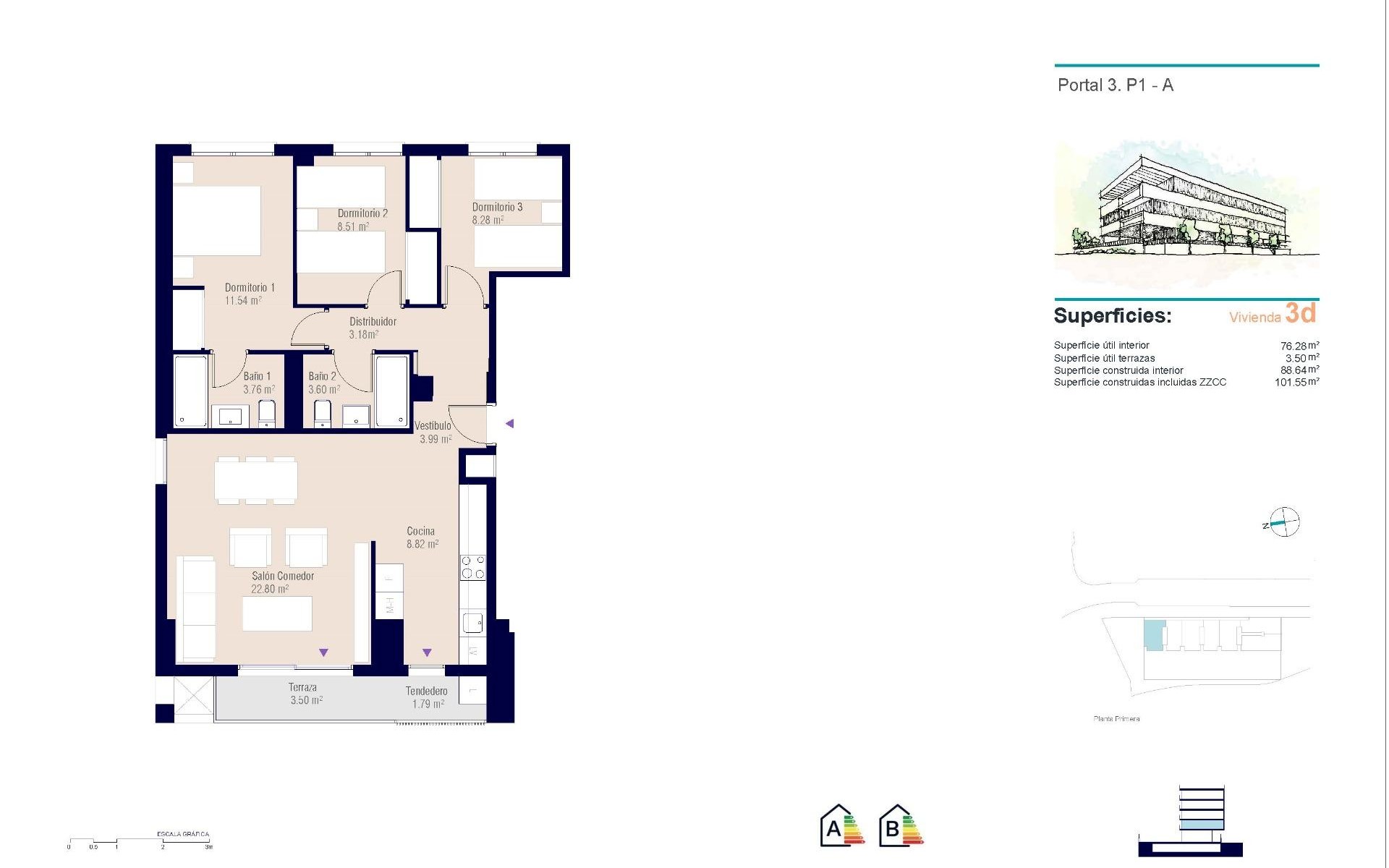 Nueva construcción  - Apartamento - Alicante - Pau Ii