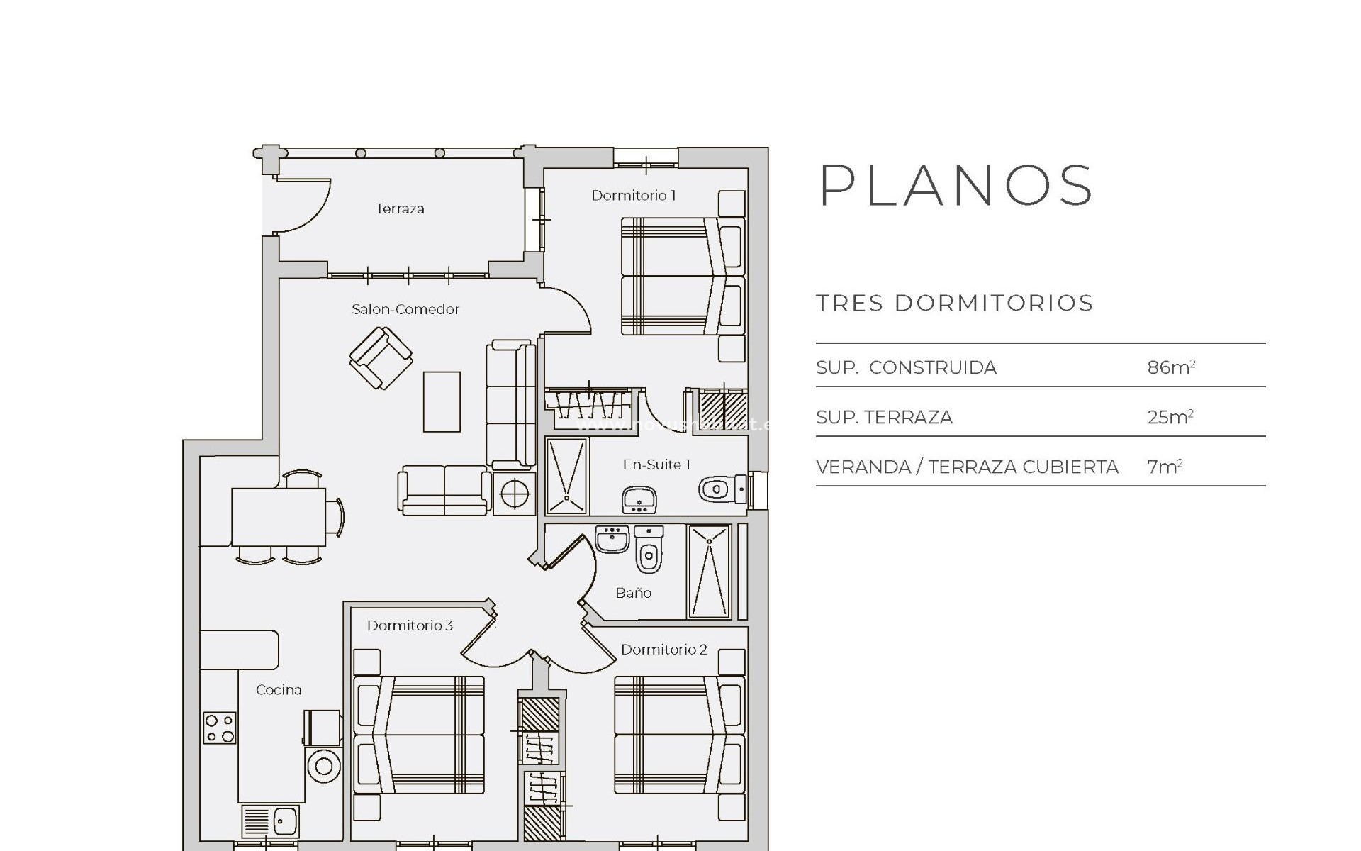 Nueva construcción  - Apartamento - Cuevas Del Almanzora - Desert Spring Golf