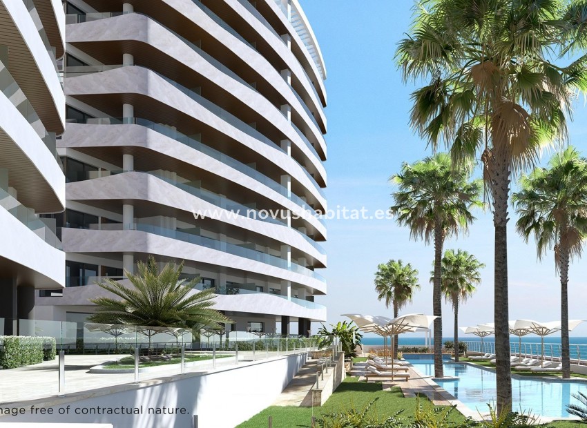 Nueva construcción  - Apartamento - La Manga del Mar Menor - 1ª Linea Del Mar Mediterraneo