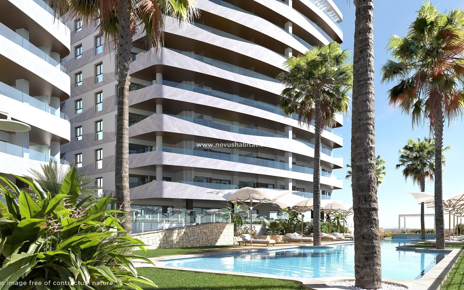 Nueva construcción  - Apartamento - La Manga del Mar Menor - 1ª Linea Del Mar Mediterraneo