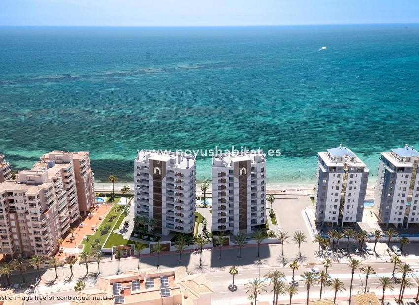 Nueva construcción  - Apartamento - La Manga del Mar Menor - 1ª Linea Del Mar Mediterraneo