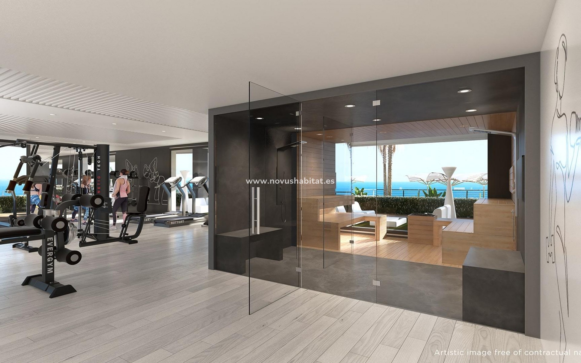 Nueva construcción  - Apartamento - La Manga del Mar Menor - 1ª Linea Del Mar Mediterraneo