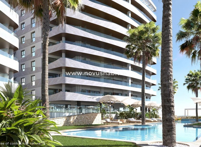 Nueva construcción  - Apartamento - La Manga del Mar Menor - 1ª Linea Del Mar Mediterraneo