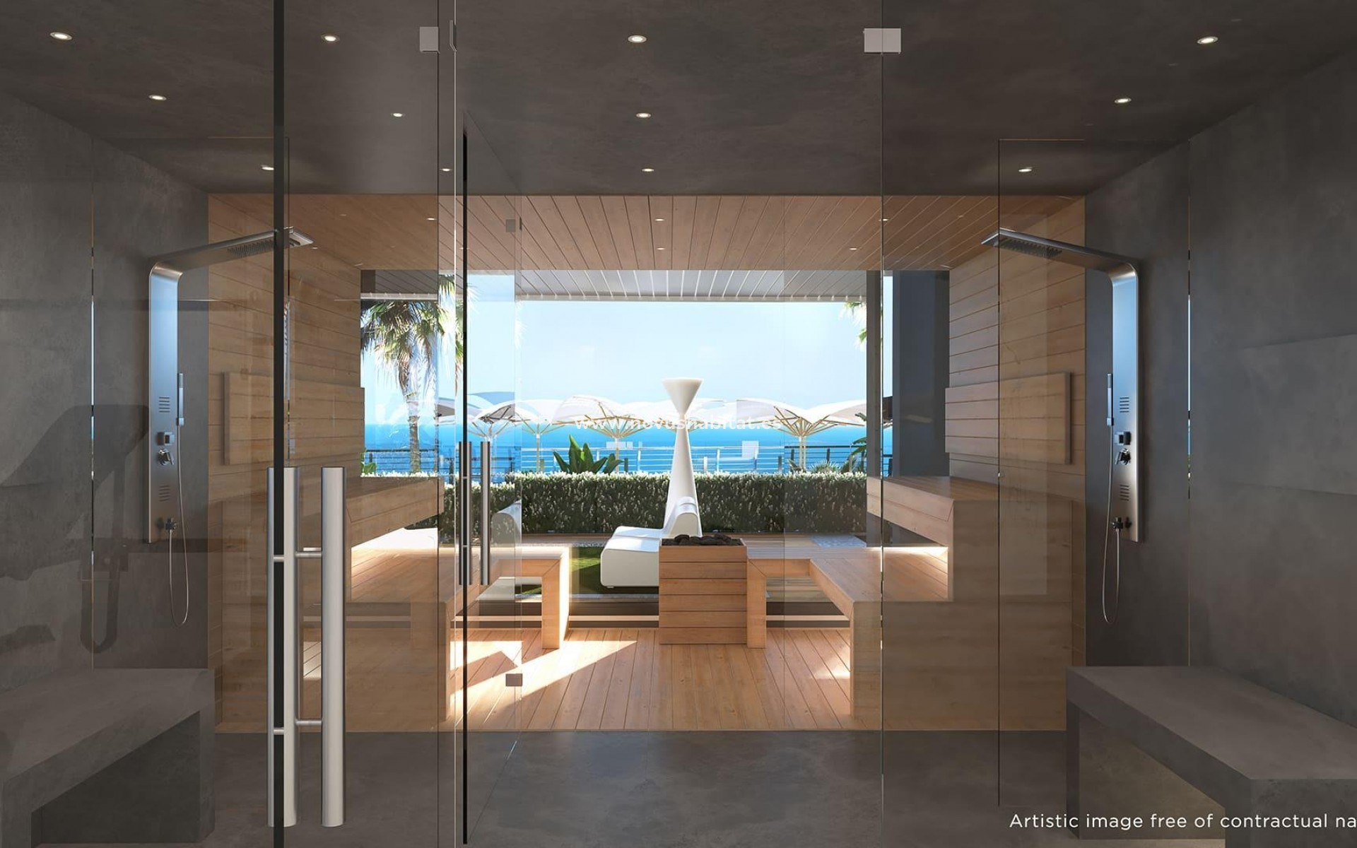 Nueva construcción  - Apartamento - La Manga del Mar Menor - 1ª Linea Del Mar Mediterraneo