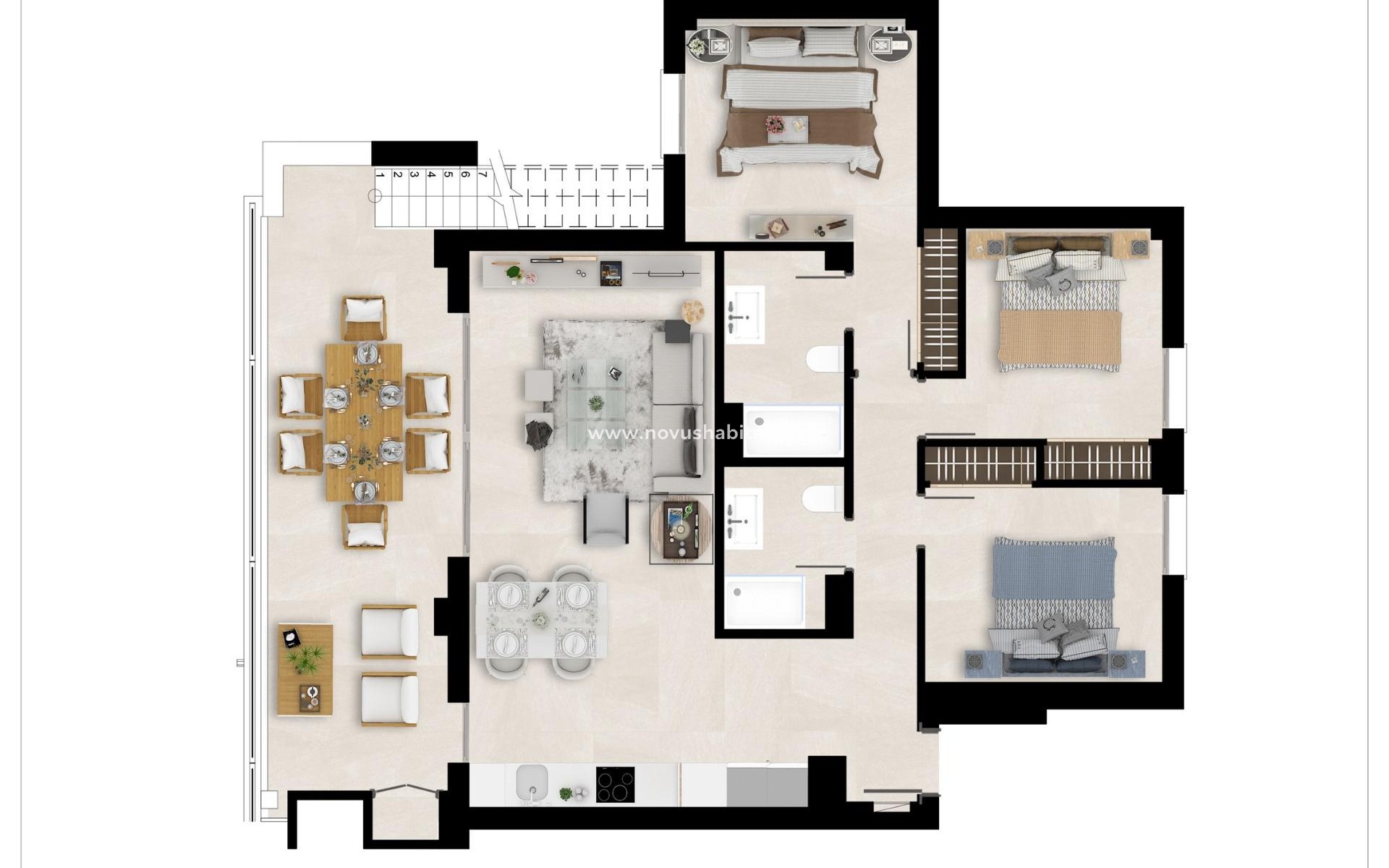 Nueva construcción  - Apartamento - Mijas