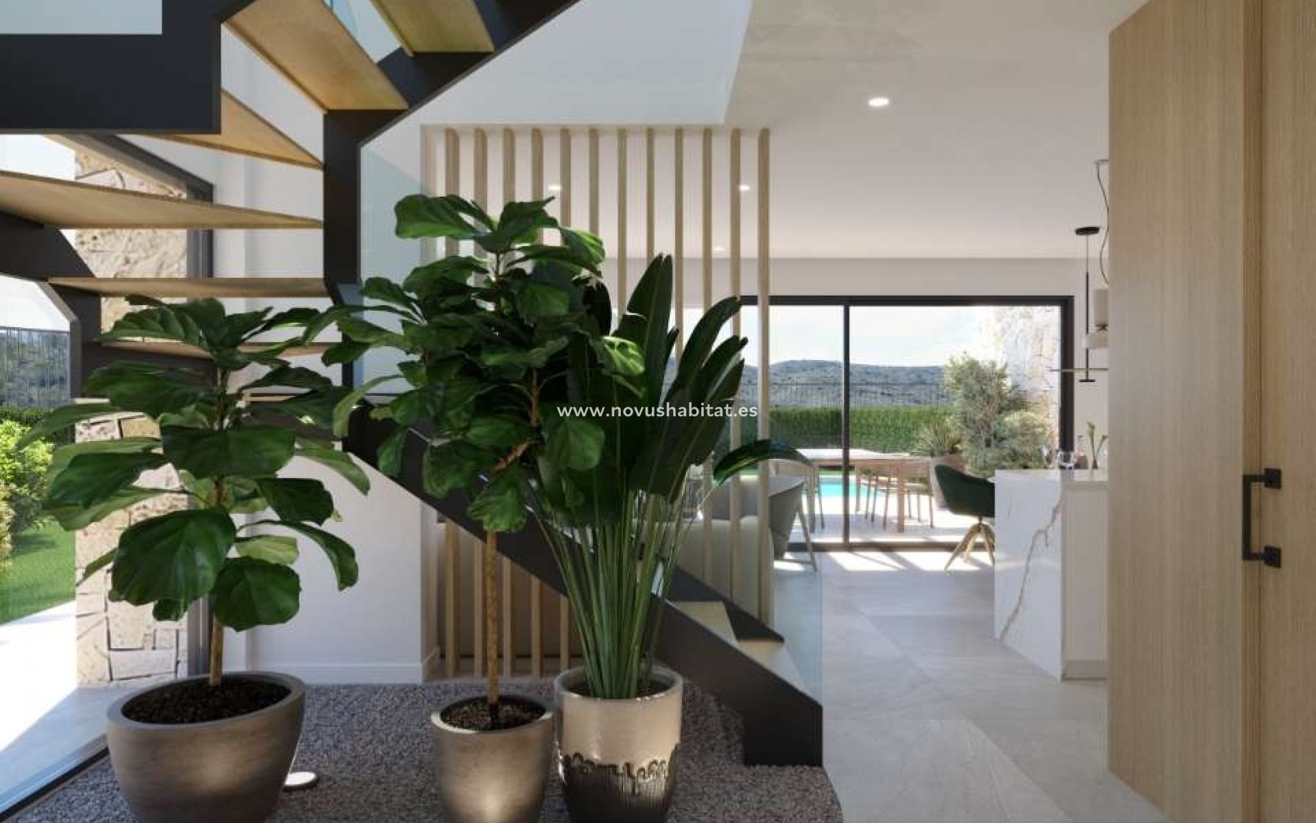 Nueva construcción  - Chalet pareado - Monforte del Cid - Font del Llop