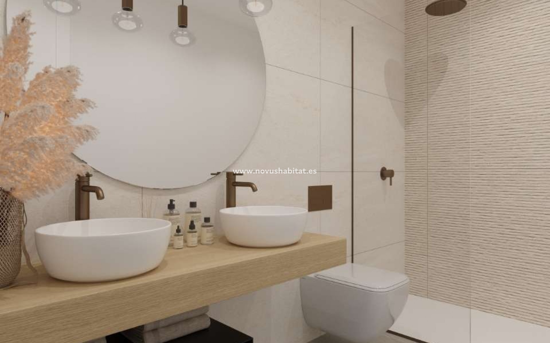 Nueva construcción  - Chalet pareado - Monforte del Cid - Font del Llop