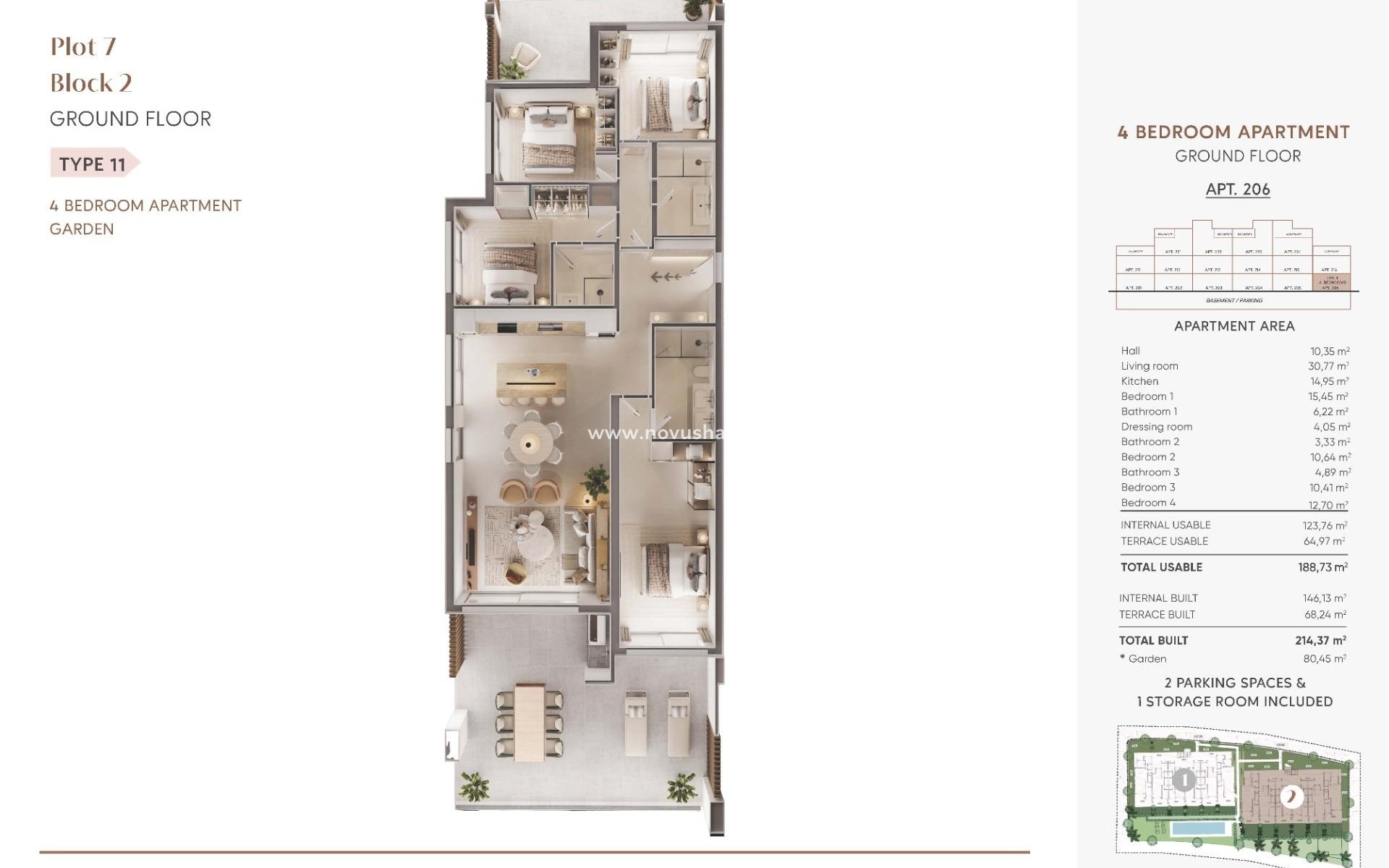 Nueva construcción  - Ground floor apartment - Estepona