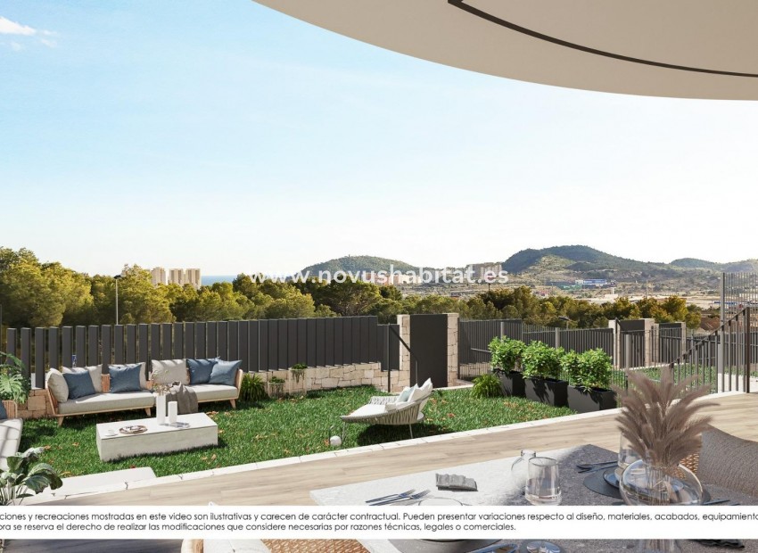 Nueva construcción  - Ground floor apartment - Finestrat