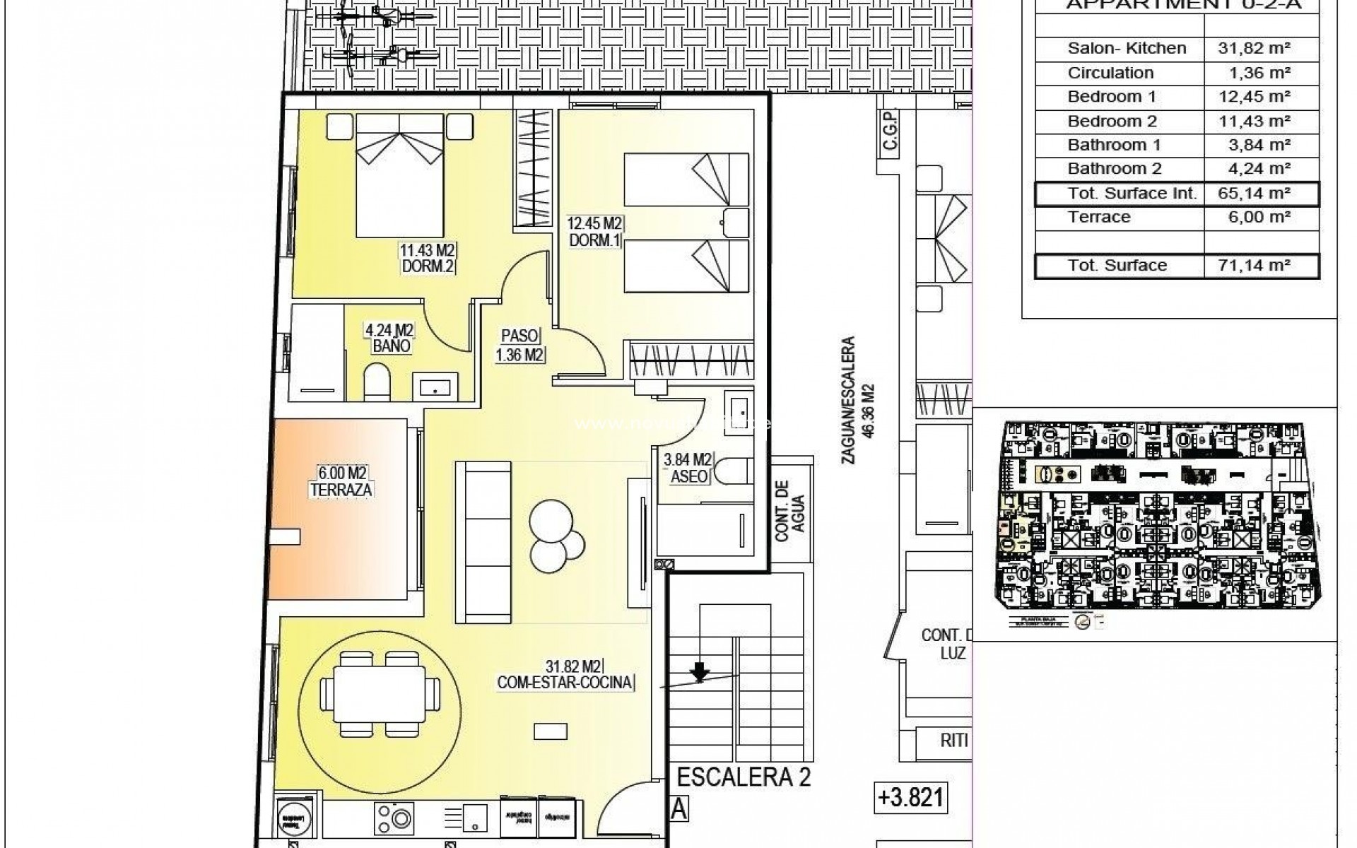 Nueva construcción  - Ground floor apartment - San Miguel de Salinas