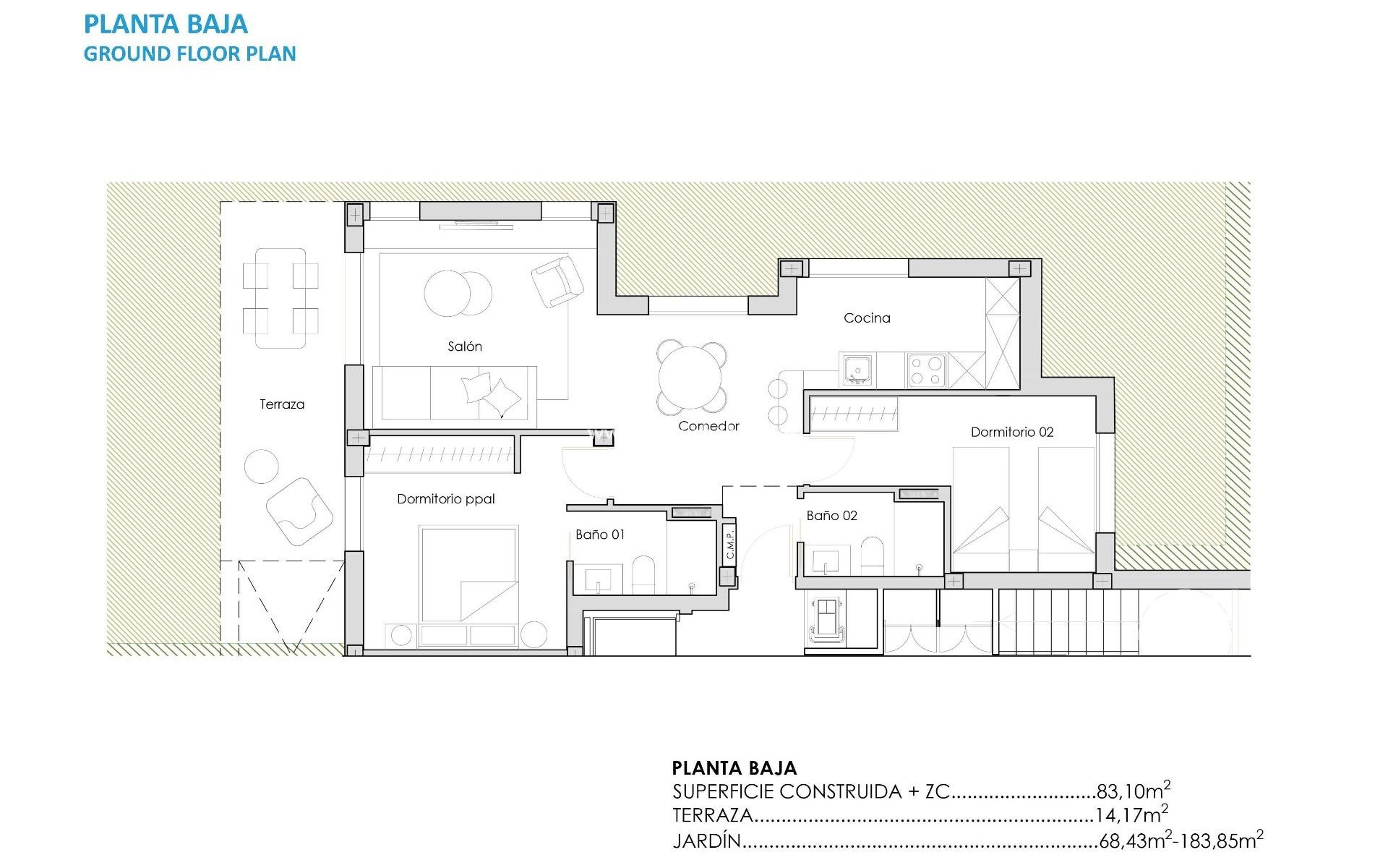 Nueva construcción  - Ground floor apartment - Torre Pacheco - Santa Rosalia Lake And Life Resort