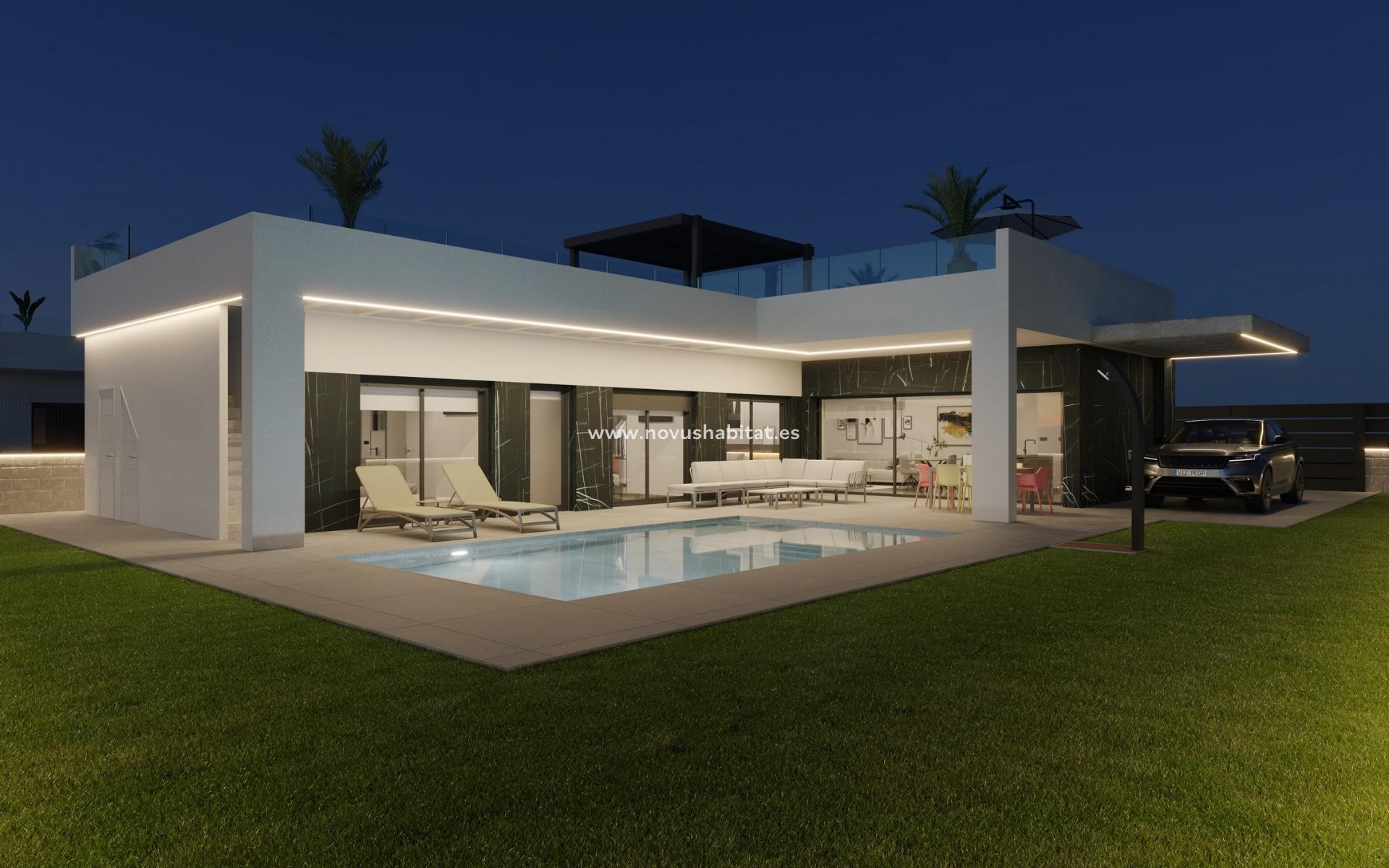 Nueva construcción  - Villa - Algorfa - La Finca Golf