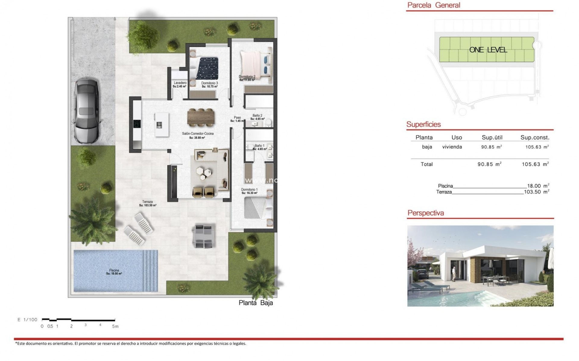 Nueva construcción  - Villa - Baños y Mendigo - Altaona Golf And Country Village