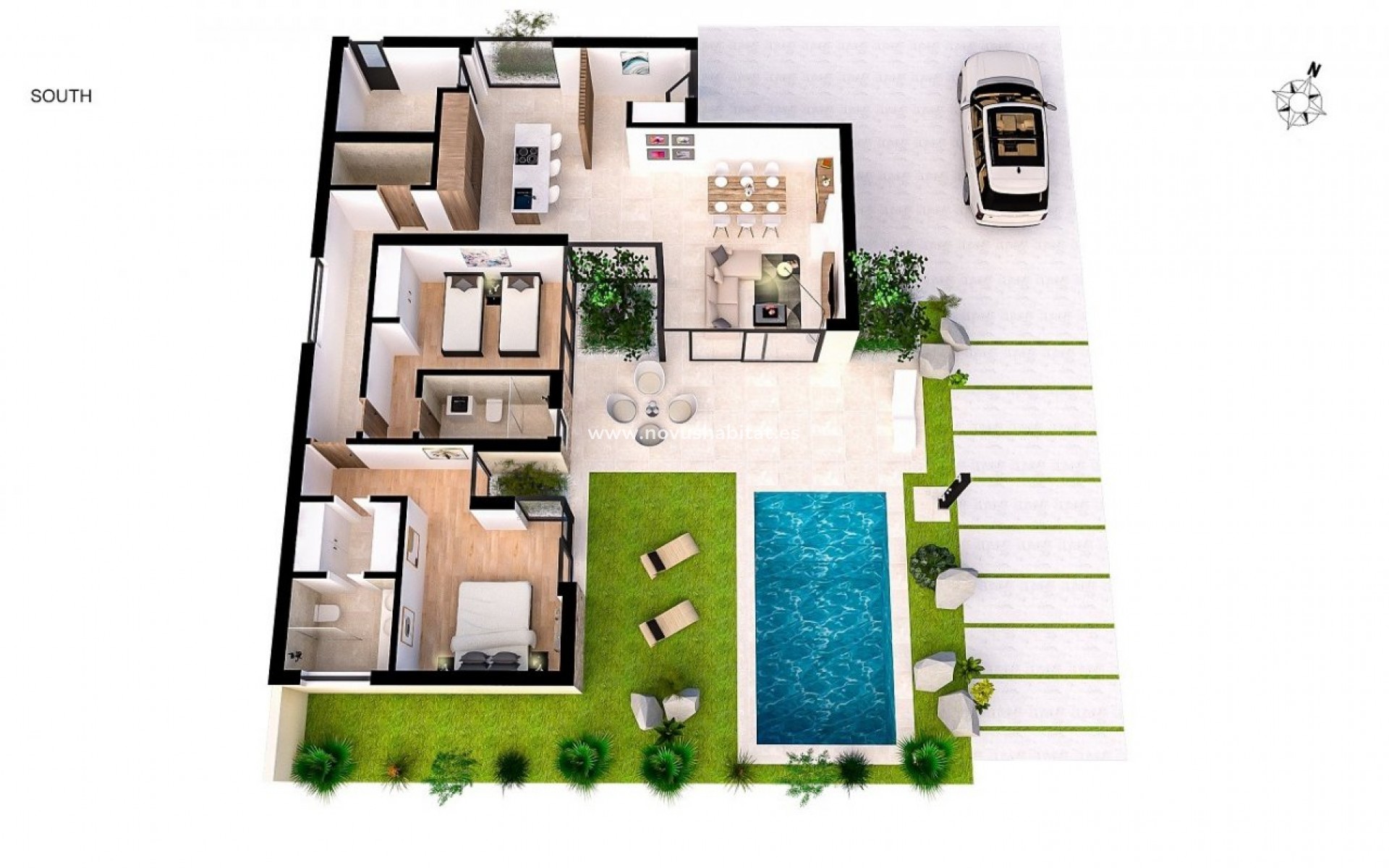 Nueva construcción  - Villa - Baños y Mendigo - Altaona Golf And Country Village