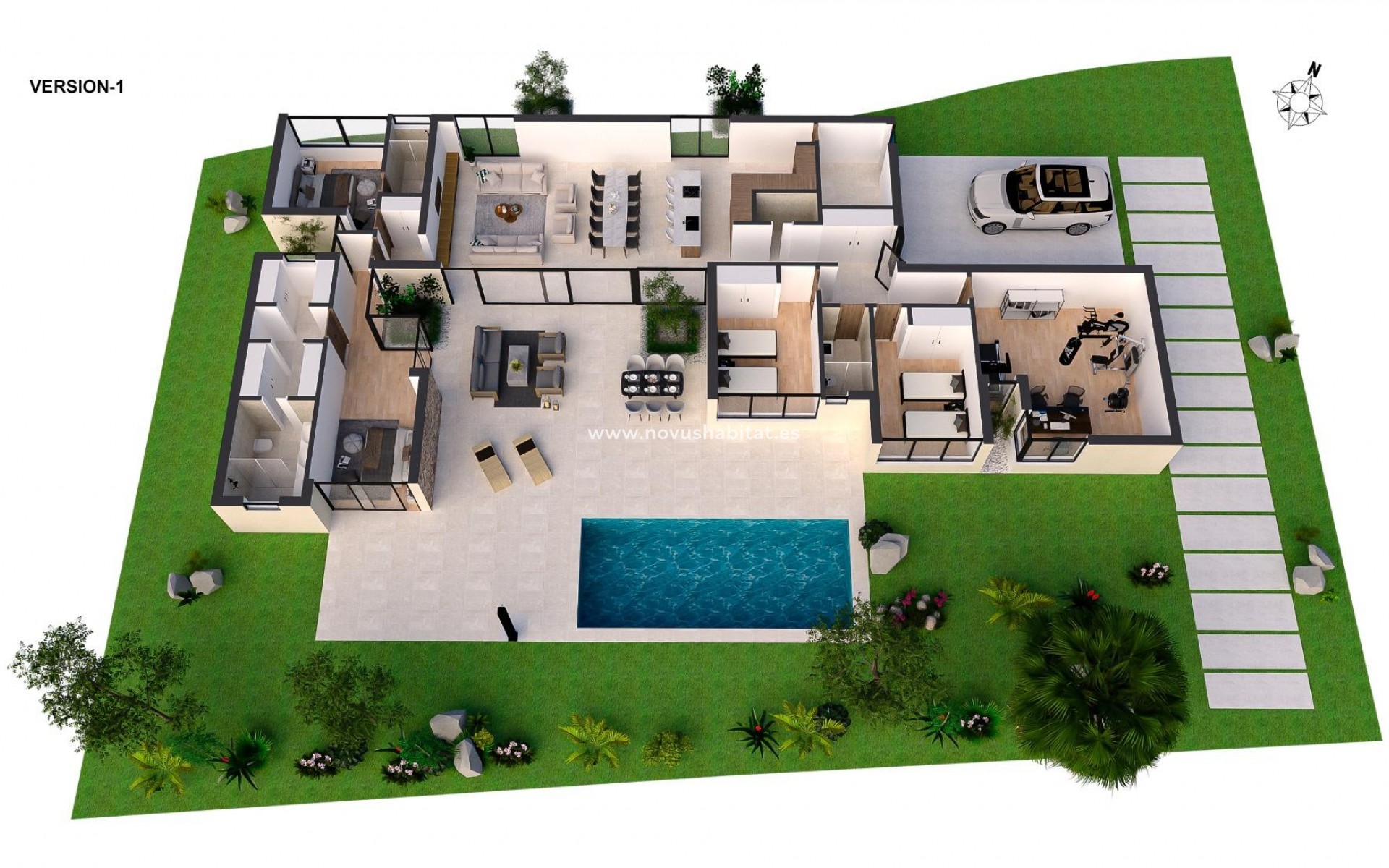 Nueva construcción  - Villa - Baños y Mendigo - Altaona Golf And Country Village