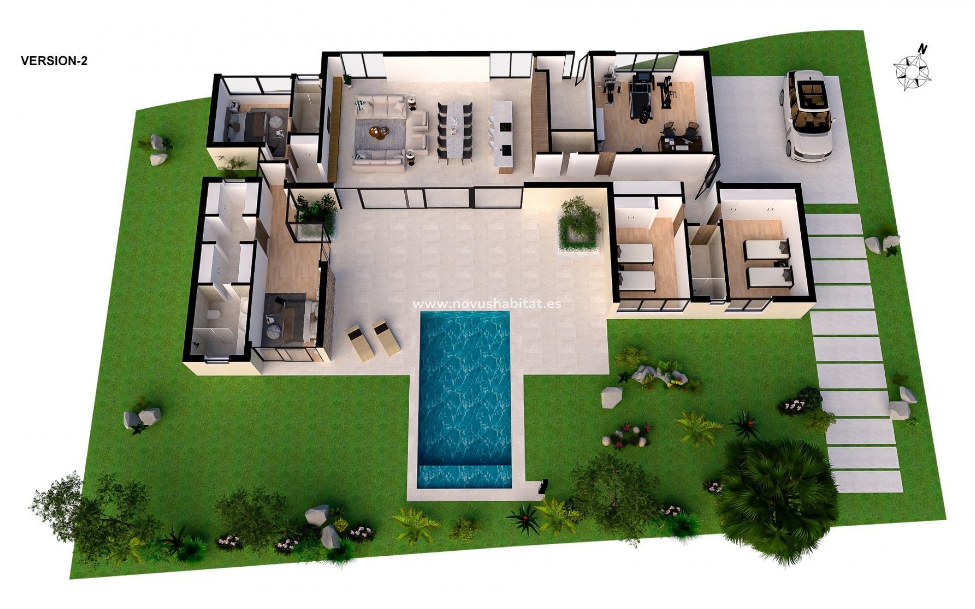 Nueva construcción  - Villa - Baños y Mendigo - Altaona Golf And Country Village