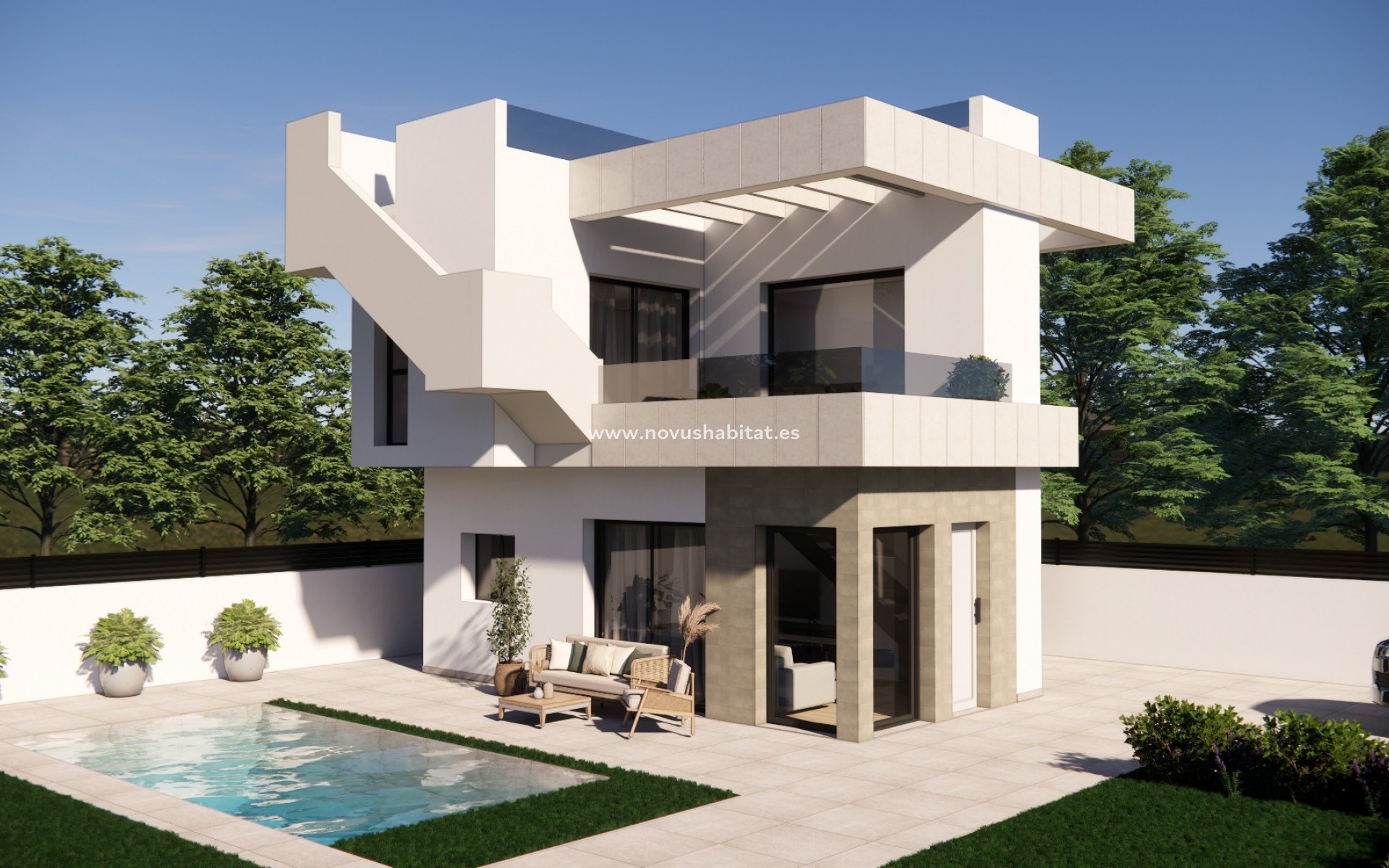 Nueva construcción  - Villa - Los Montesinos - La Herrada