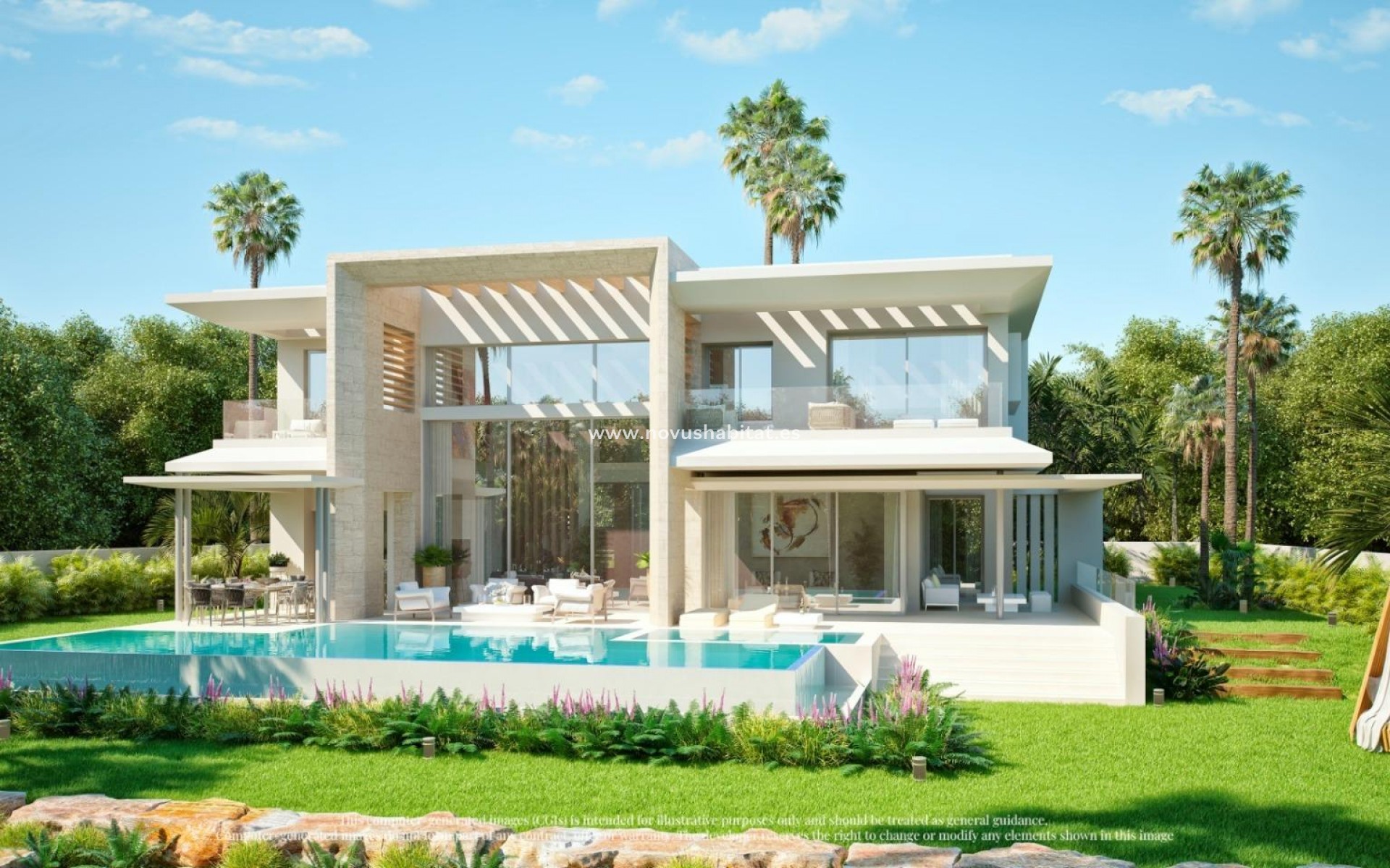 Nueva construcción  - Villa - Ojen - Palo Alto