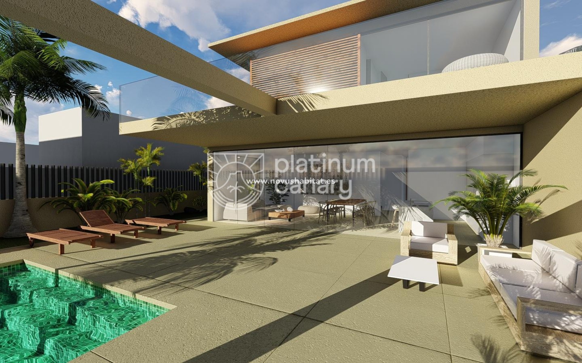 Nueva construcción  - Villa - Palm Mar - Santa Cruz de Tenerife